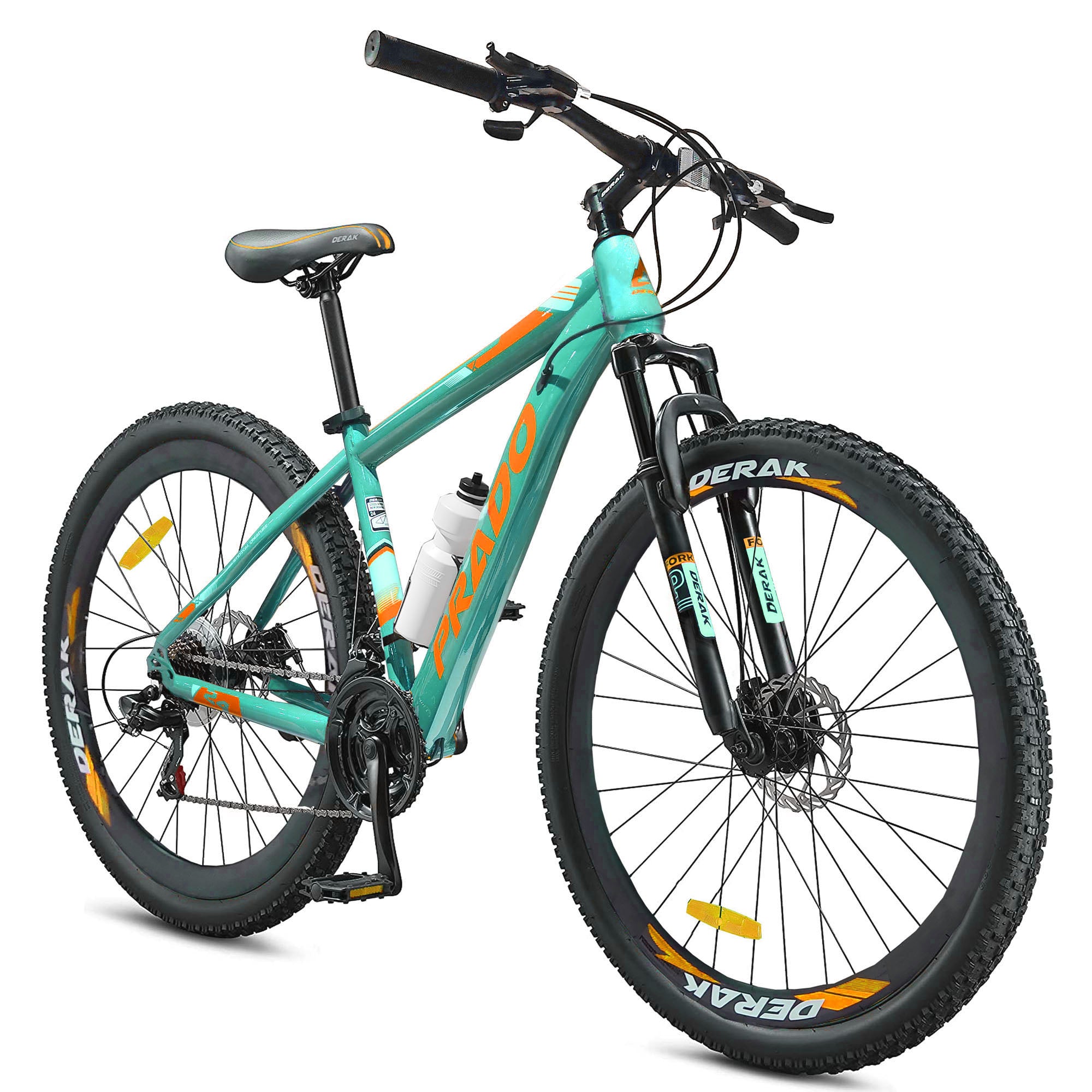 Prado 24 - 26 inch Youth/Adult Mountain Bike, 7-21 Speeds Shimano