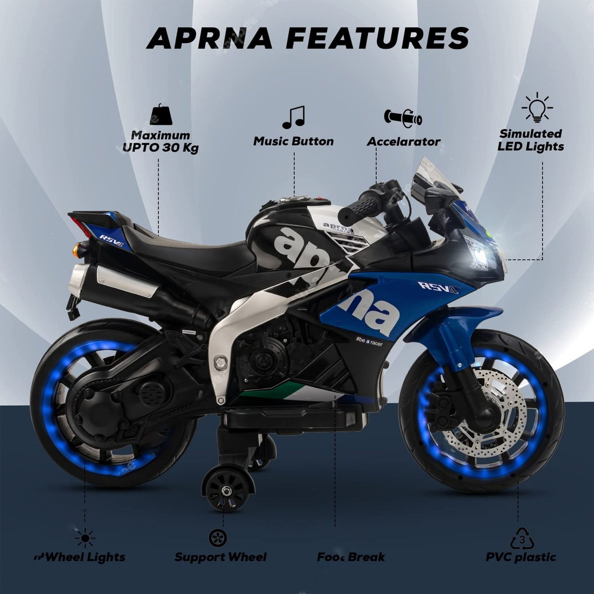 Aprilia Thunderbolt Kids Bikes: Electric Fun for Young Riders - DerakBikes