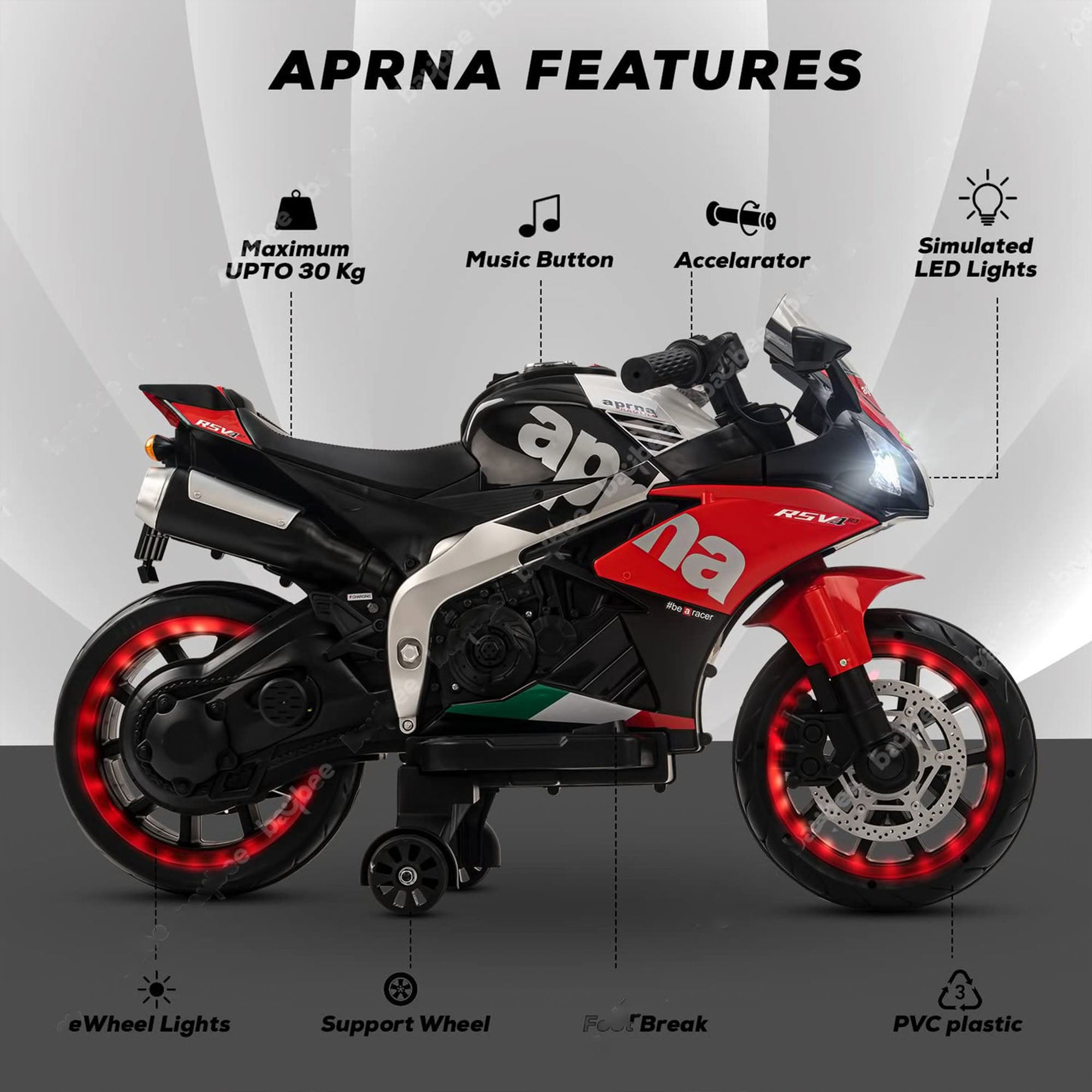 Aprilia Thunderbolt Kids Bikes: Electric Fun for Young Riders - DerakBikes