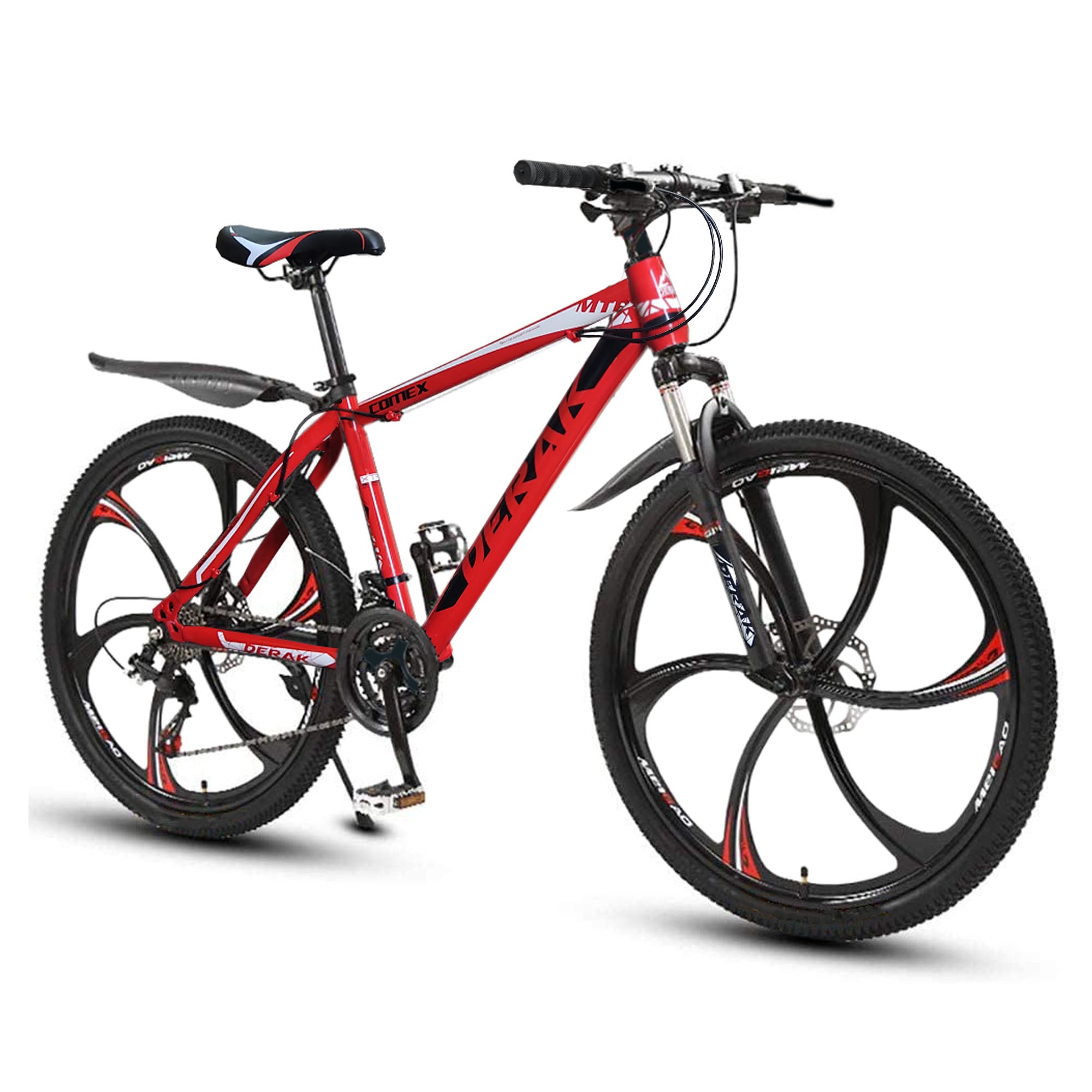 Comex 26" Alloy Rim Bicycle Mudguards: 21sp, 100% Assembled