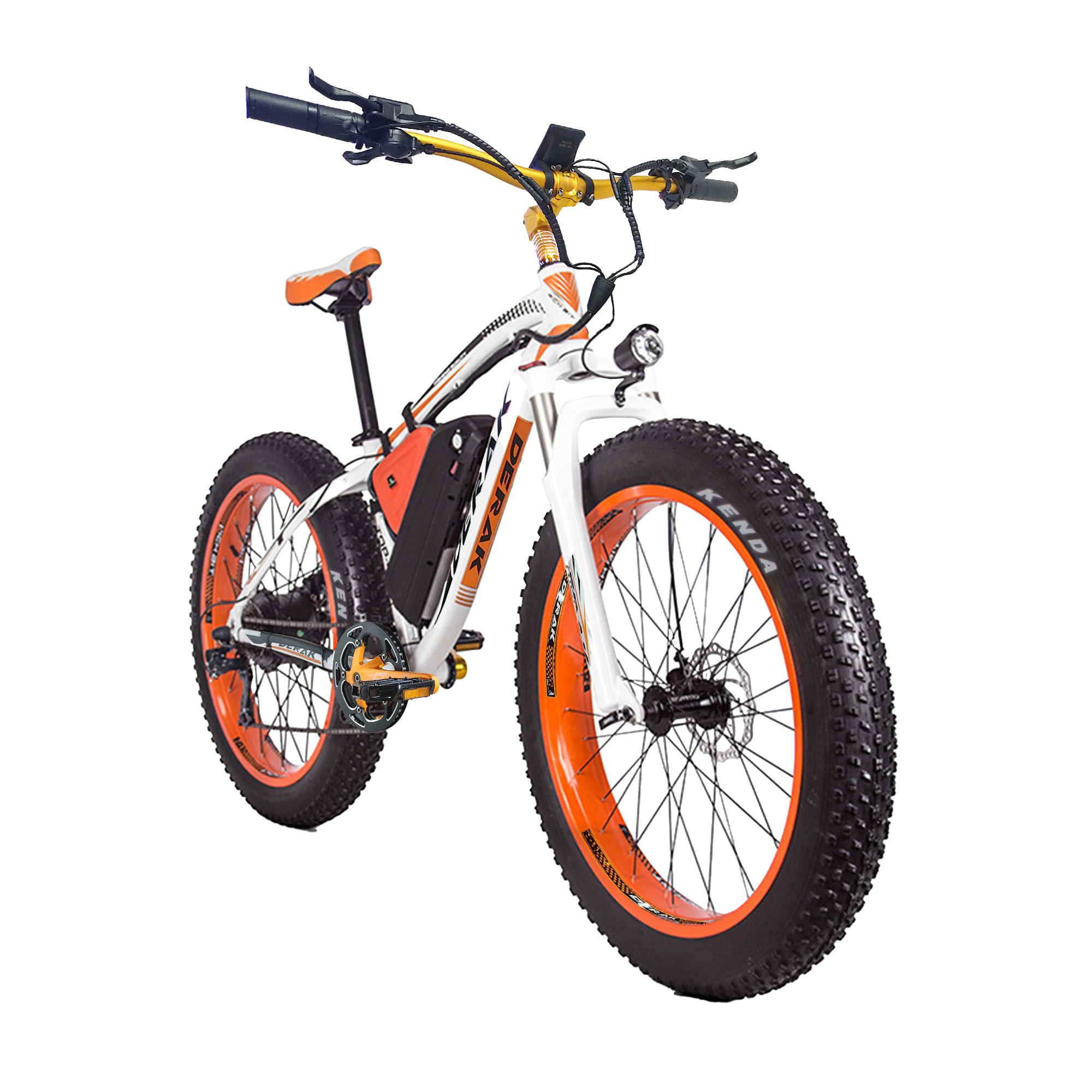MTB E-BIKE Pro x-12 26 Inch 1000W 48V 17AH Pedal Assist Fat Tire -DerakBikes