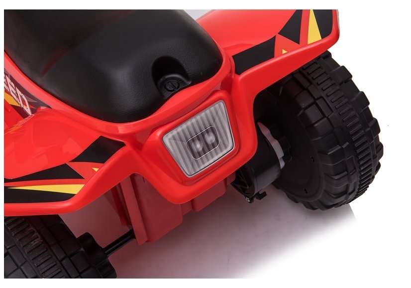 Electric Mini ATV Quad Beach Car Ride-On with Forward and Backward Control Suitable for 3-Year Old Kids