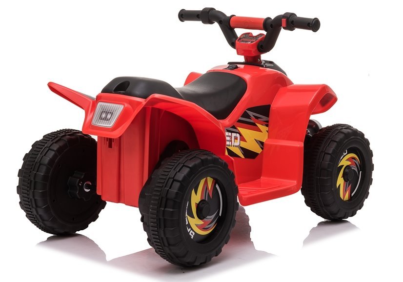 Electric Mini ATV Quad Beach Car Ride-On with Forward and Backward Control Suitable for 3-Year Old Kids