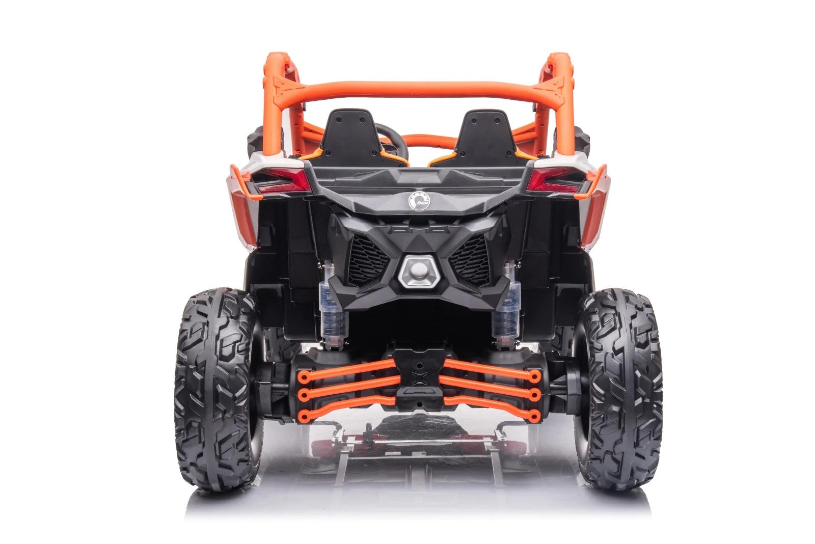 Rev Up the Fun: LX Performance Can-Am Maverick 4WD Edition 2-Seater Kids Ride-on Buggy with Leather Seats and RC Control - DERAKBIKES
