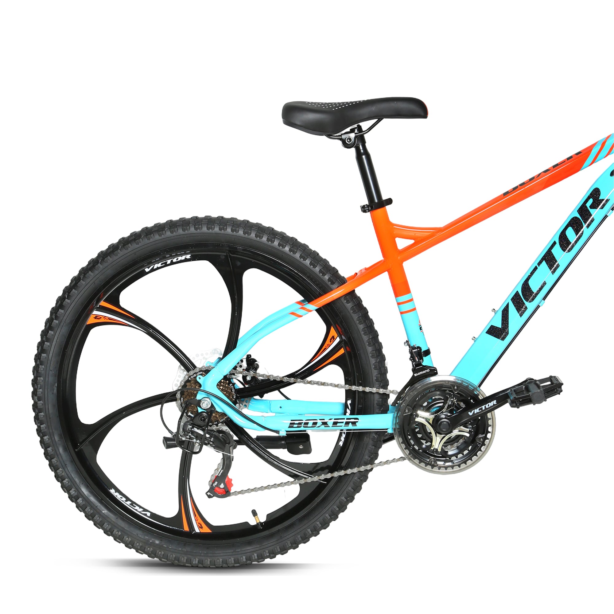 Derak 26-inch Victor Alloy Rim new addition Youth/Adult Mountain Bike, 7-21 Speeds turney By DerakBikes (26, Red)