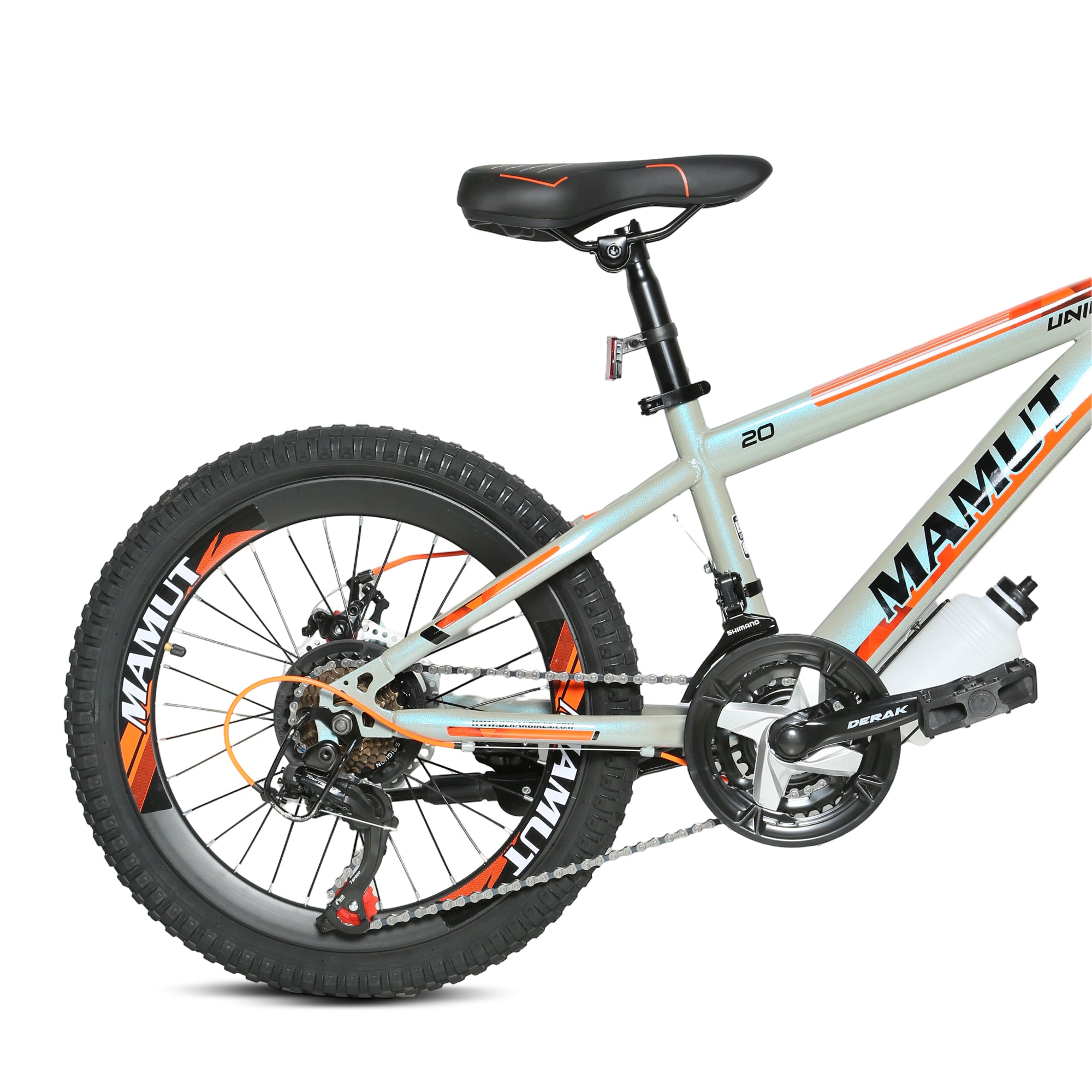 DERAK Mamut Bicycle 20-inch Suspension 21Sp For Kids 7Years & Up (red)