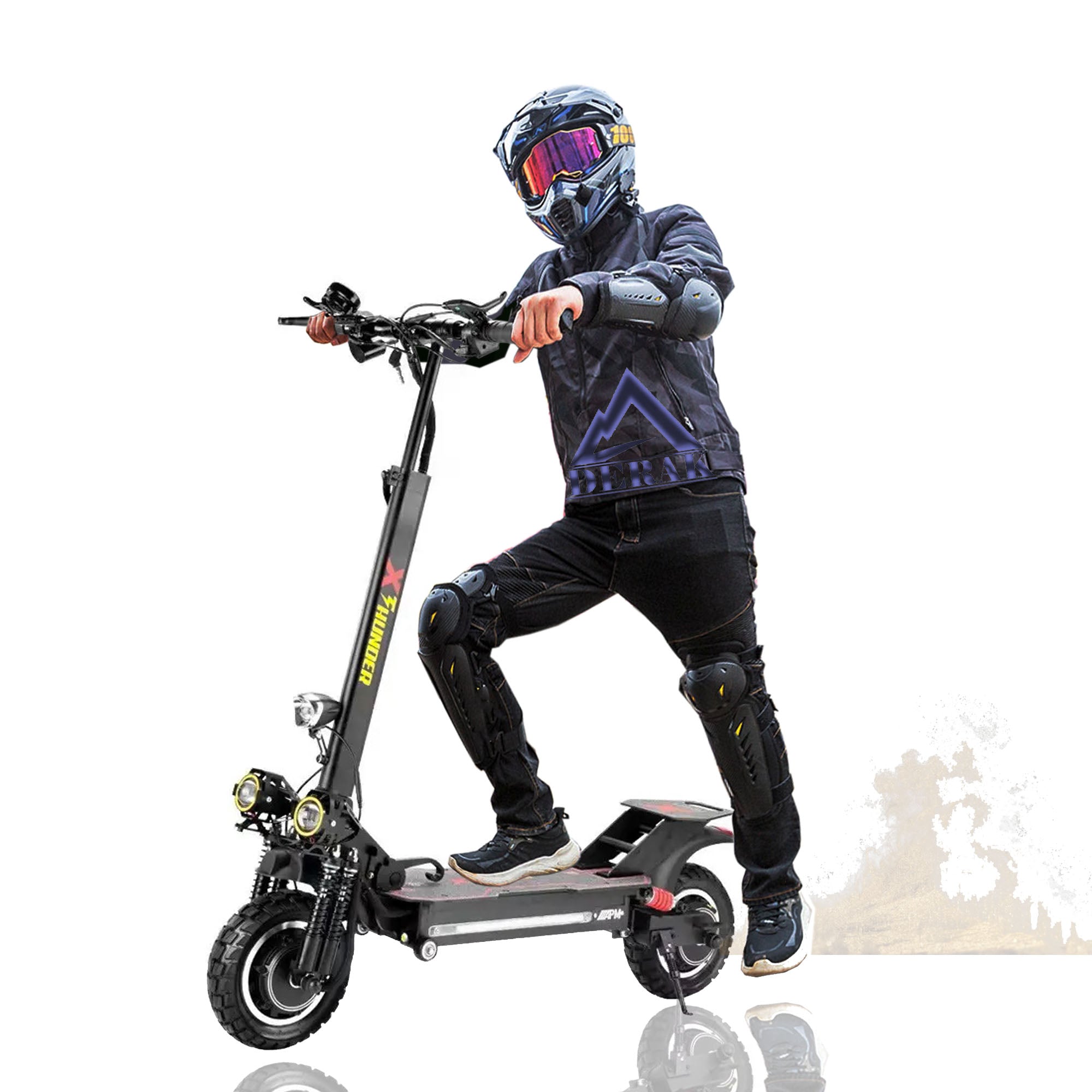 XThunde XTruck Unleash the Power of the 3600W 52V E-Scooter with 80km/h Max Speed