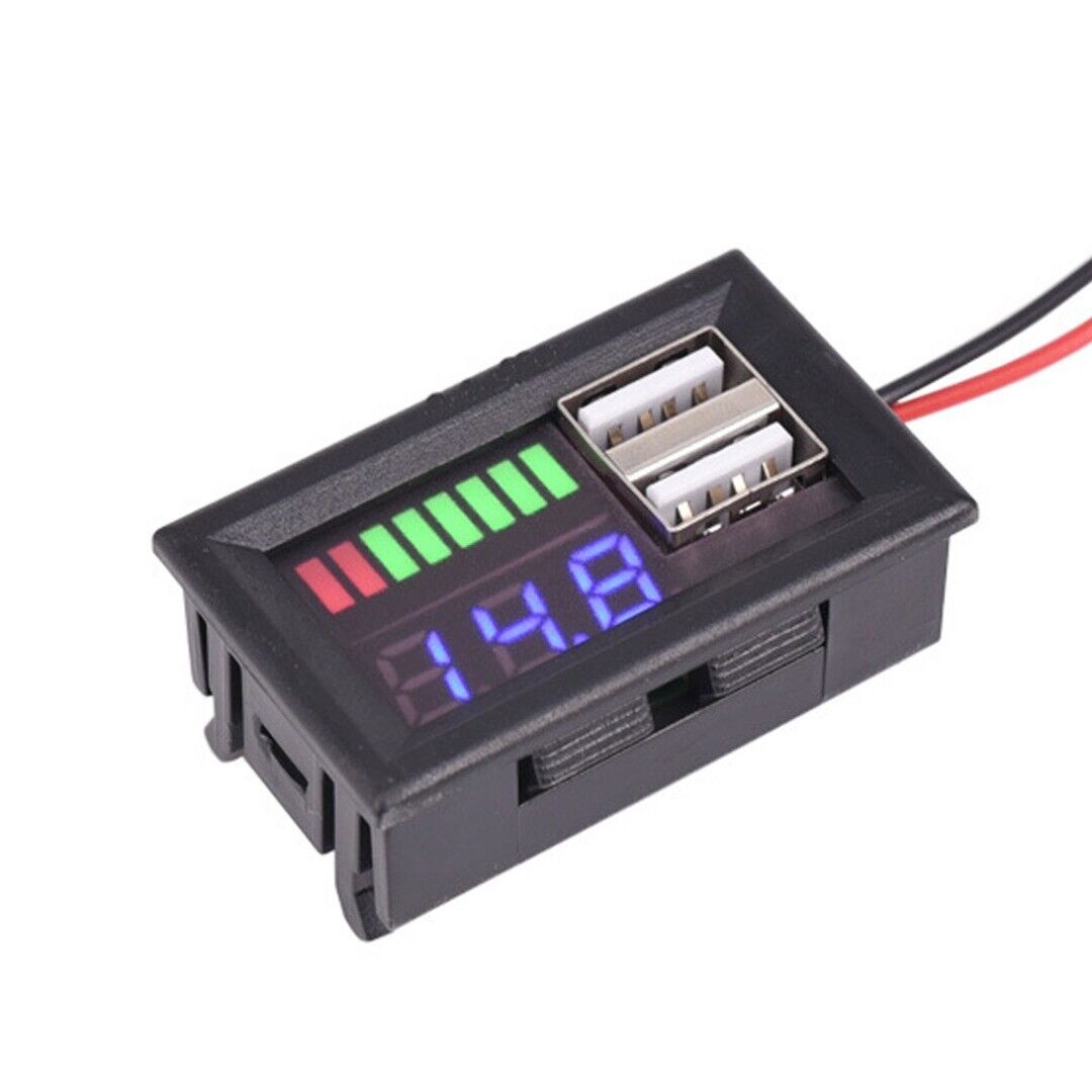12V Battery BMS Capacity Level Indicator