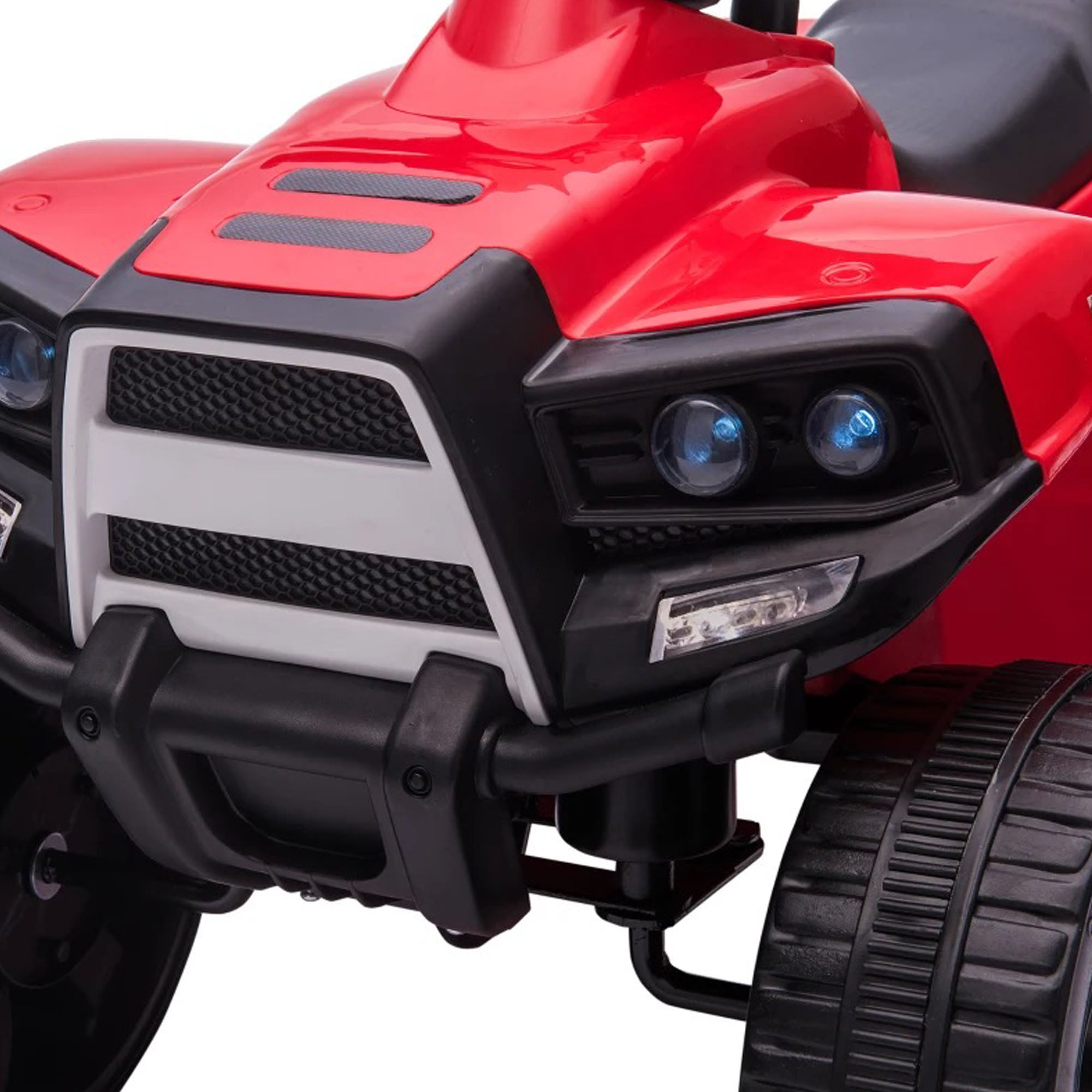 Kids Ride on Electric 6 V ATV for 18-36 months Red By DERAKBIKES