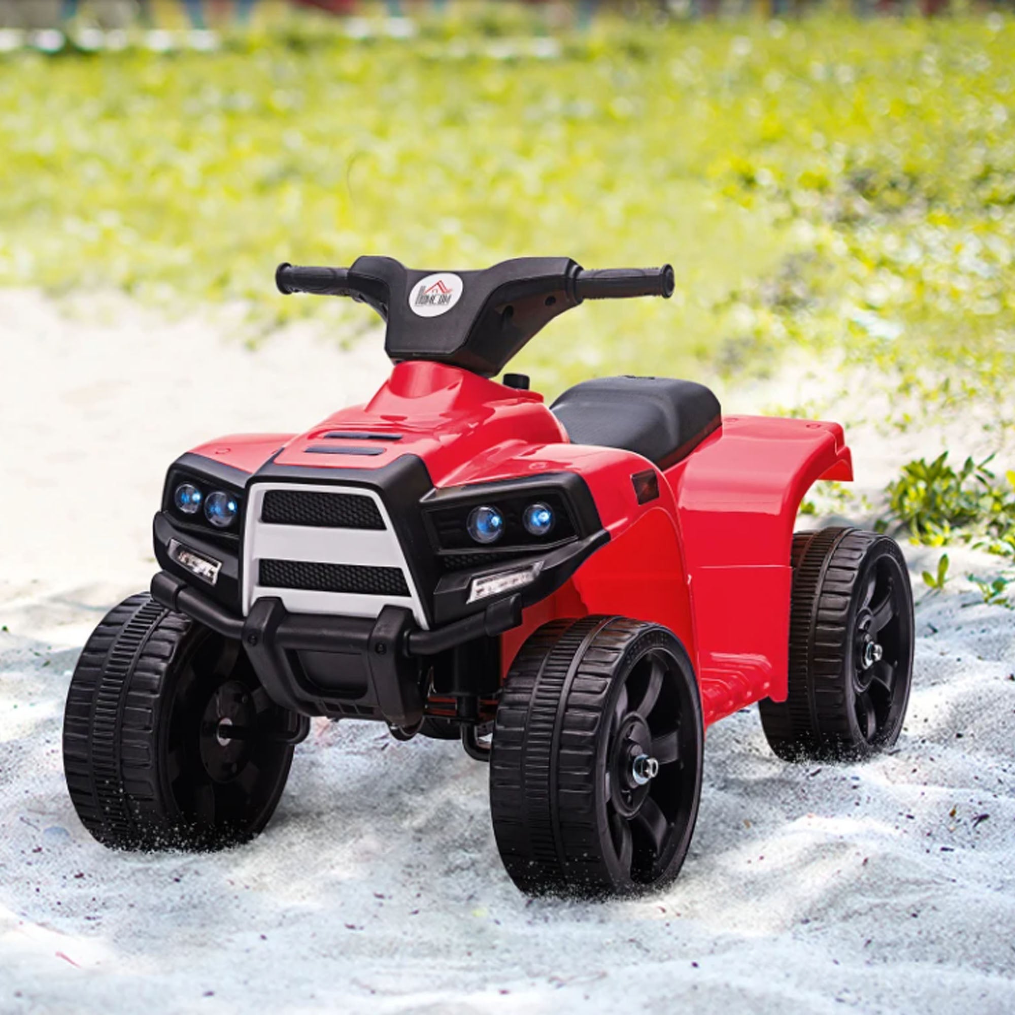 Kids Ride on Electric 6 V ATV for 18-36 months Red By DERAKBIKES