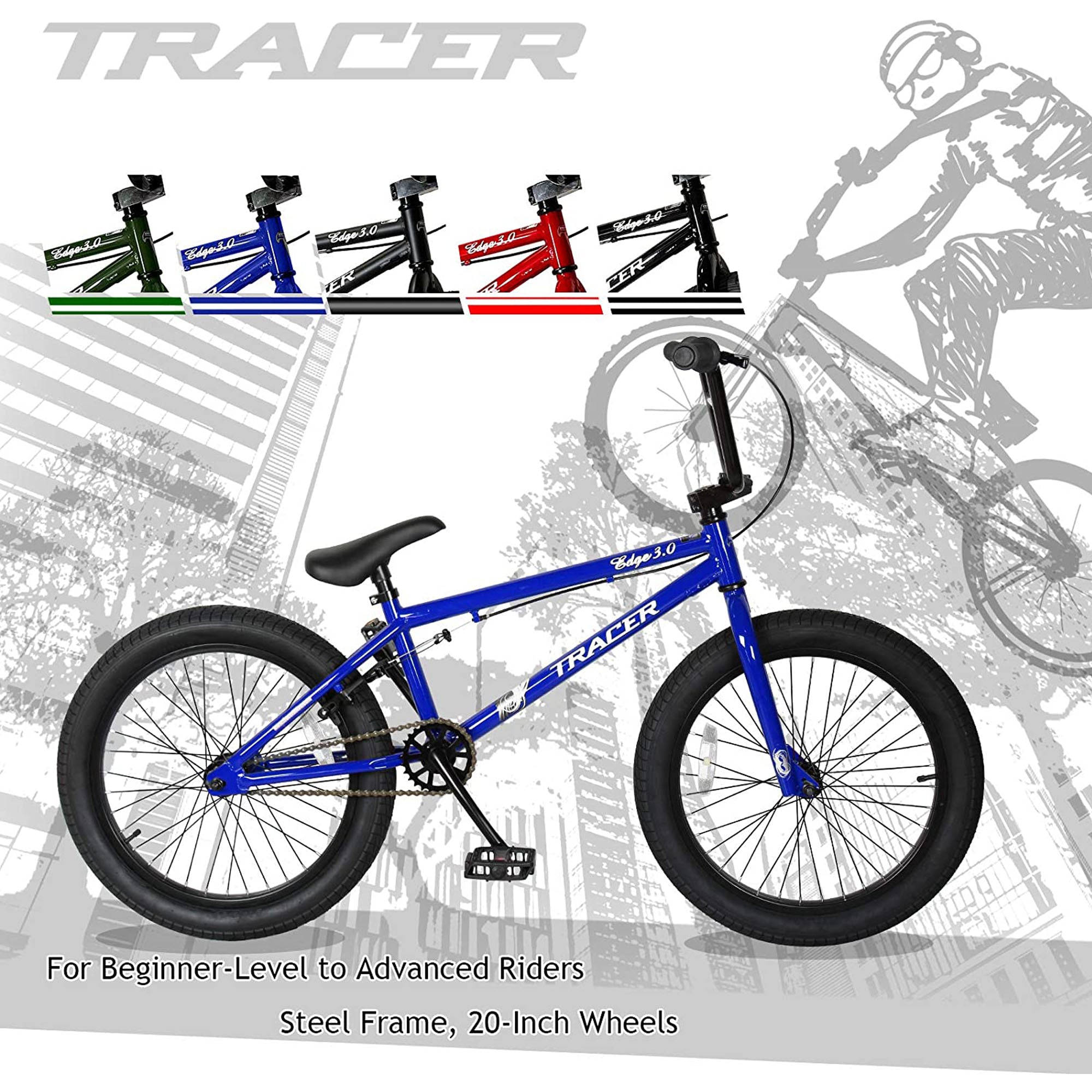Freestyle Bicycle TRACER Kids BMX - DerakBikes