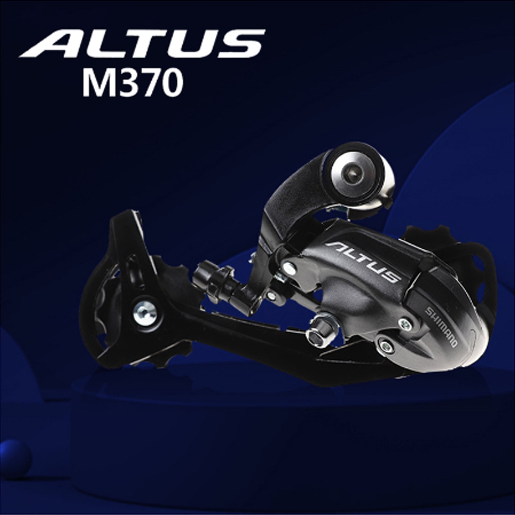SHIMANO ALTUS M370 9 Speed Rear Derailleur - DerakBikes