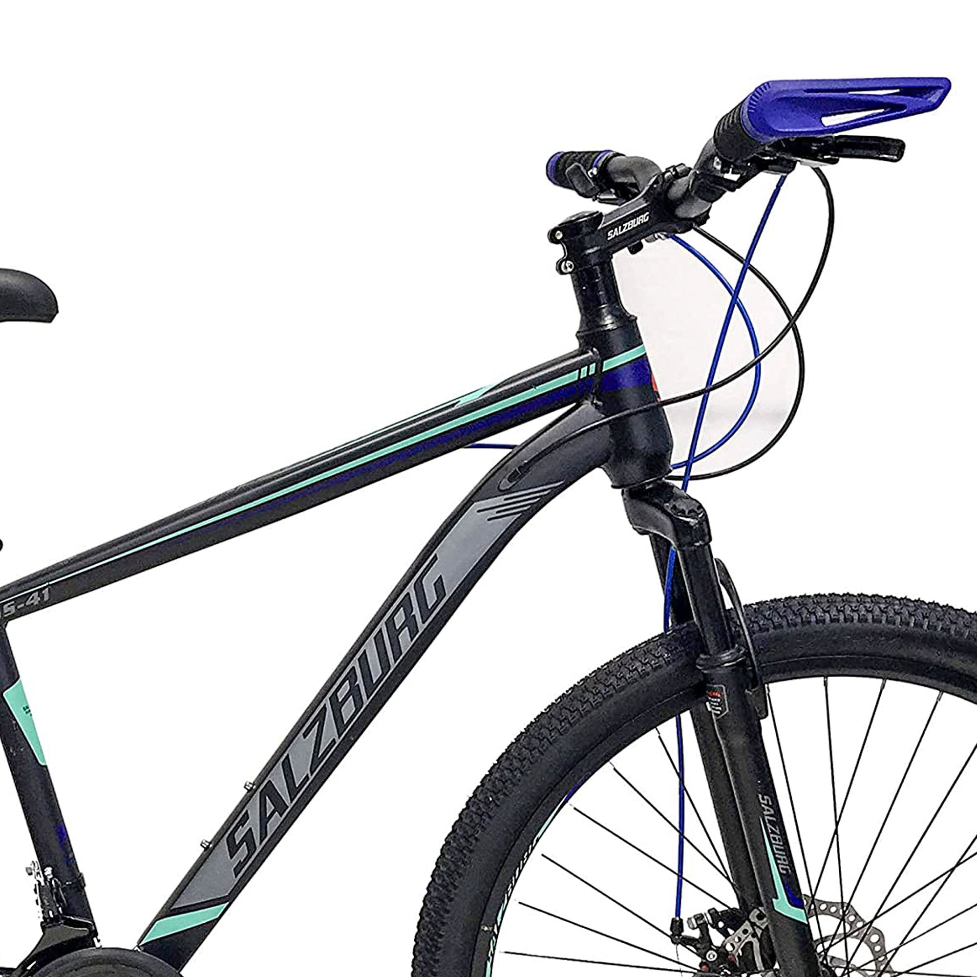 Bicycle 27.5 Inch Salzburg 24 Sp Black Blue -DerakBikes