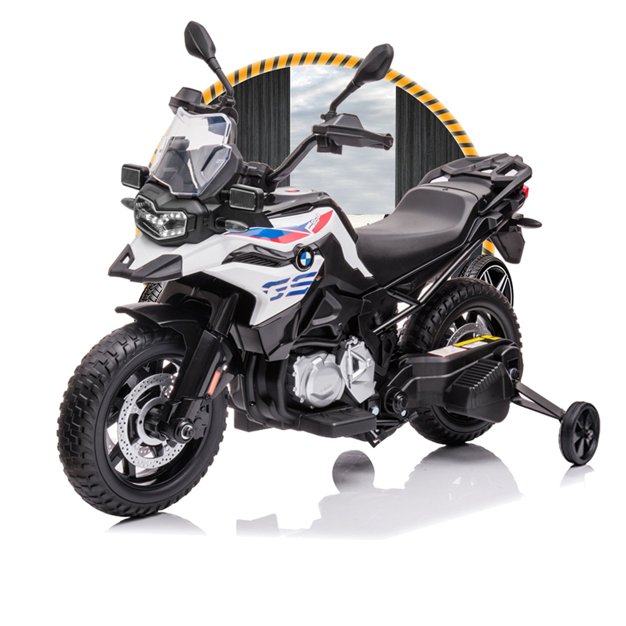 Ride On Kids Electric F850 GS JT5002A White - DerakBikes
