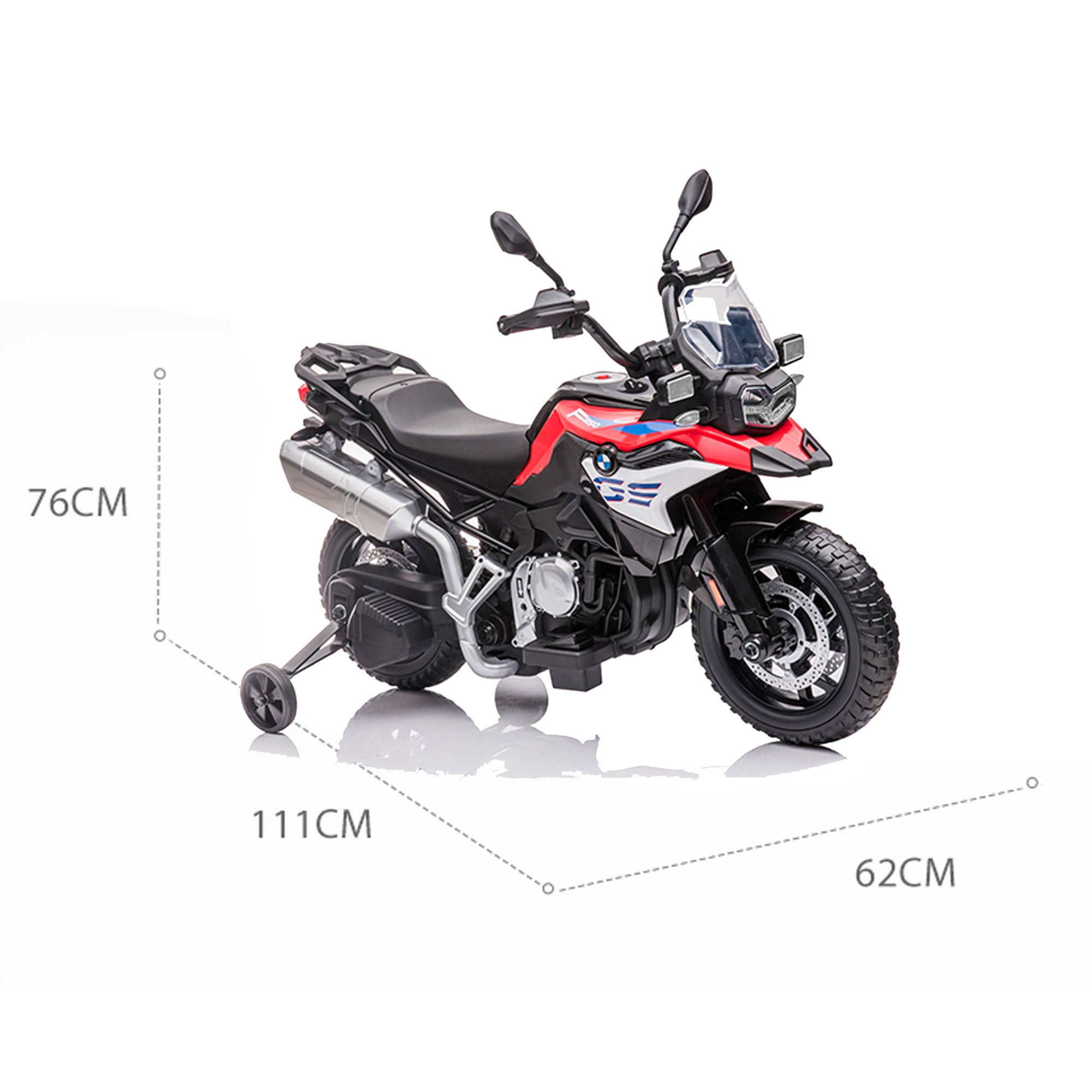 Ride On Kids Electric F850 GS JT5002A Red - DerakBikes