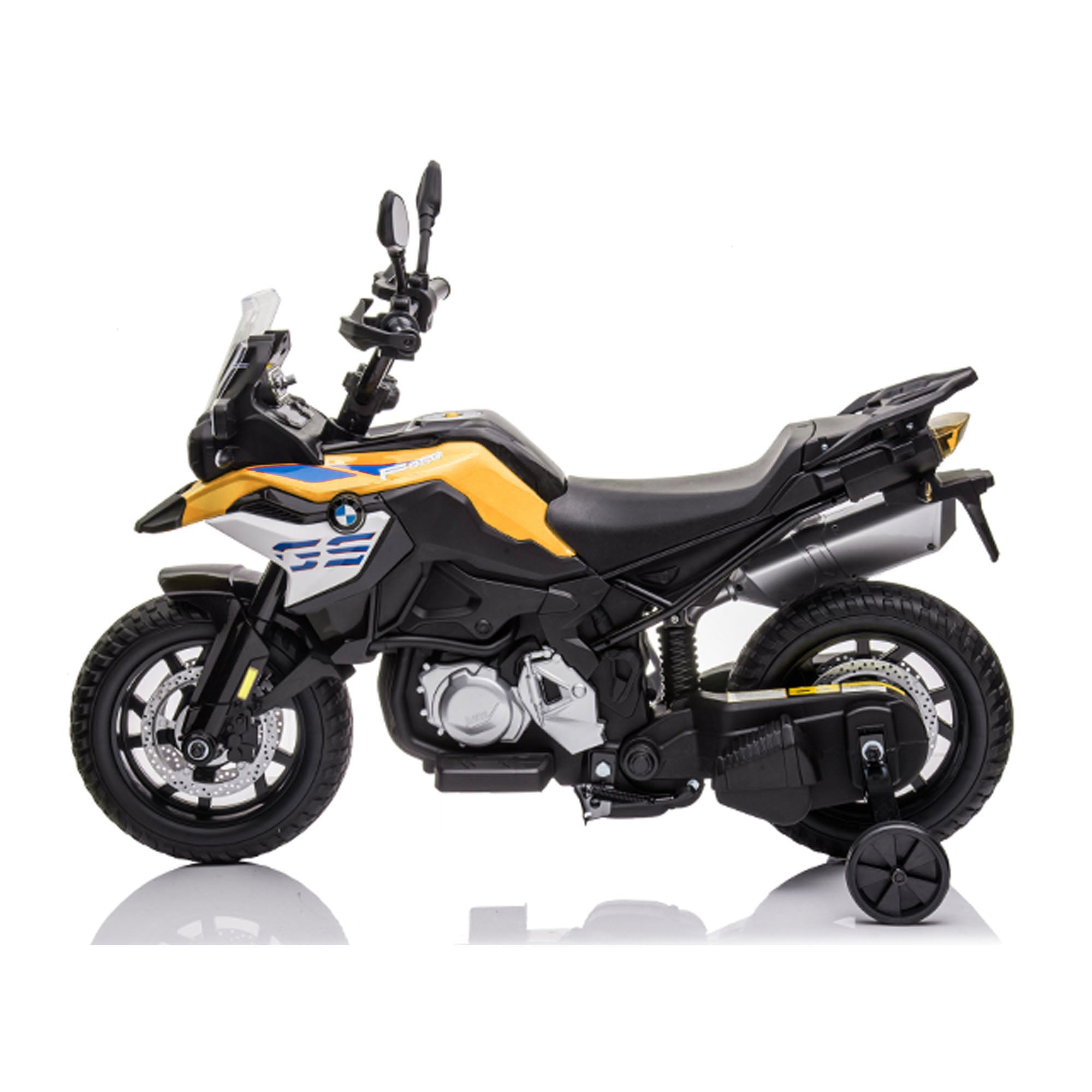 Ride On Kids Electric F850 GS JT5002A Yellow - DerakBikes