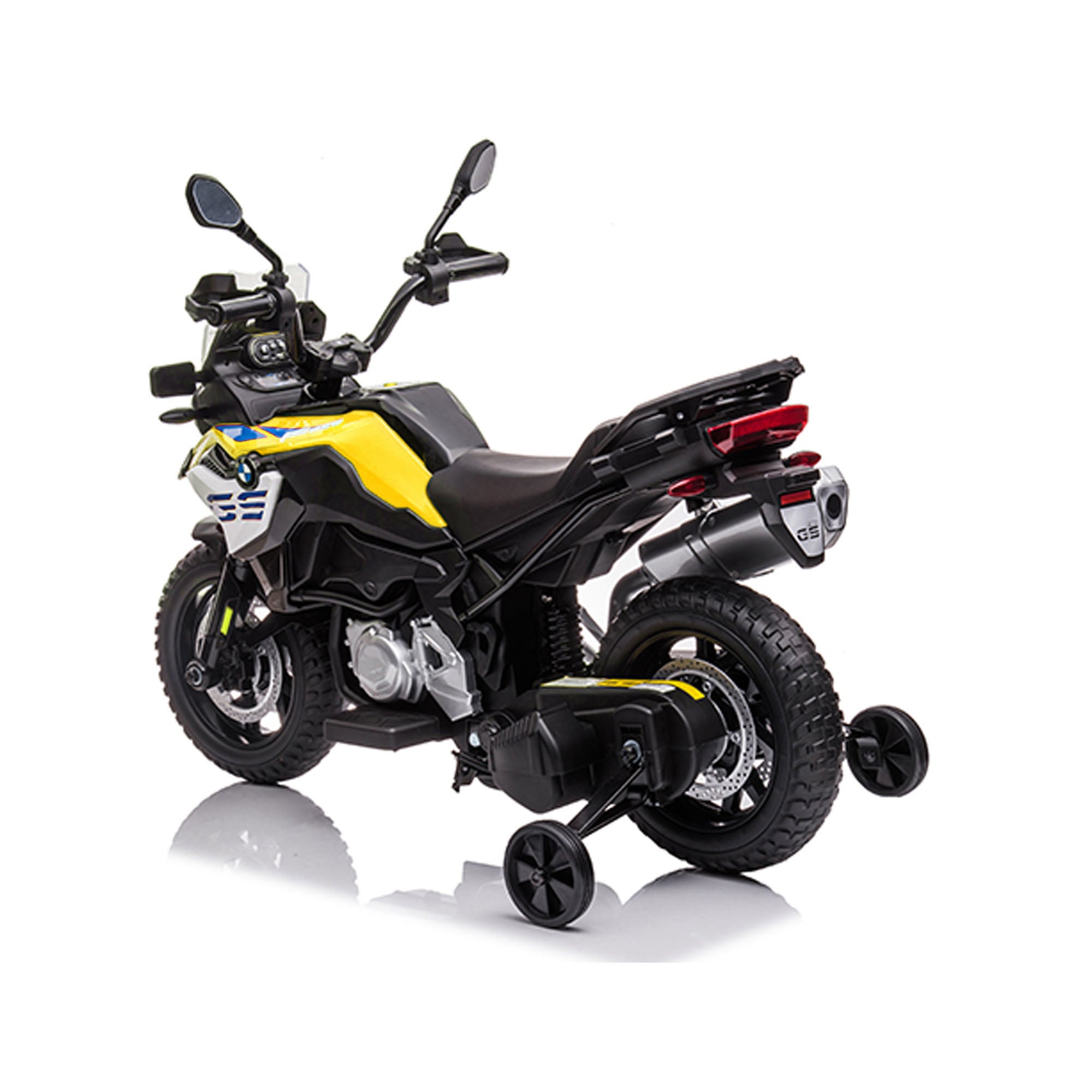 Ride On Kids Electric F850 GS JT5002A Yellow - DerakBikes