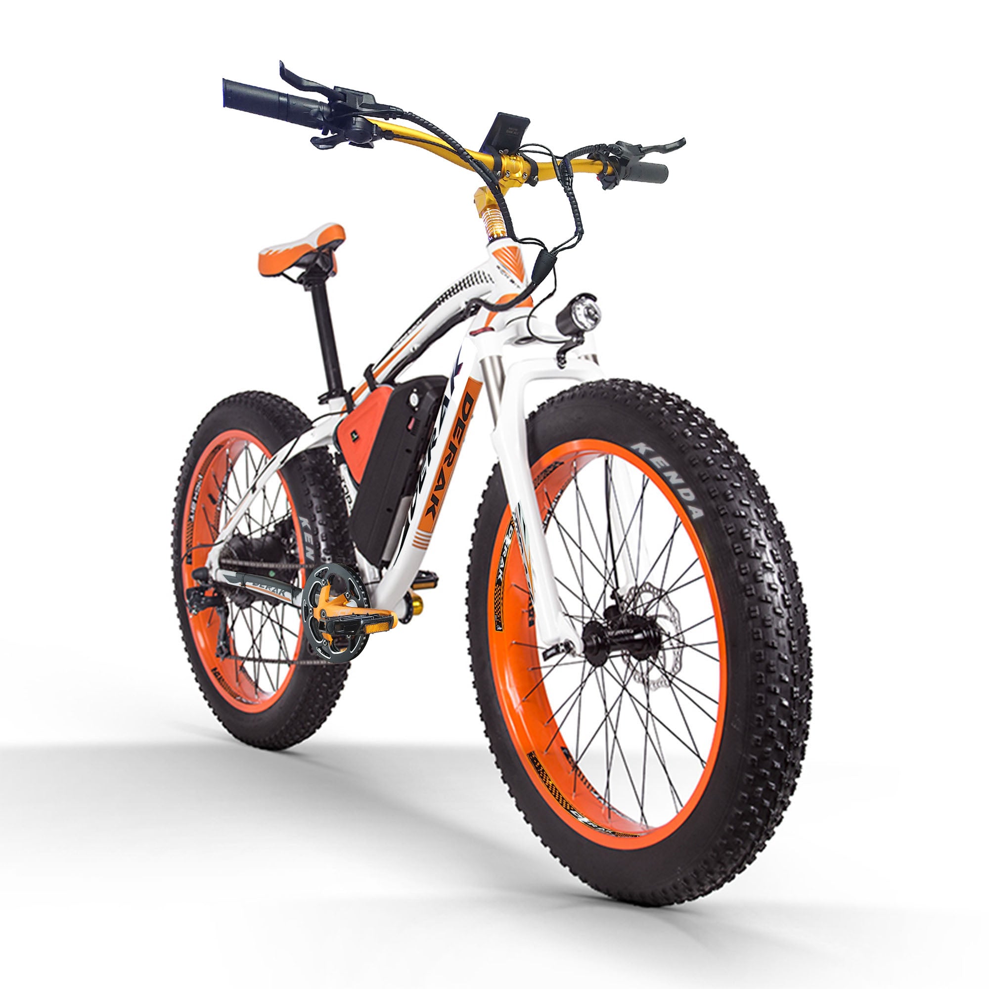MTB E-BIKE Pro x-12 26 Inch 1000W 48V 17AH Pedal Assist Fat Tire -DerakBikes