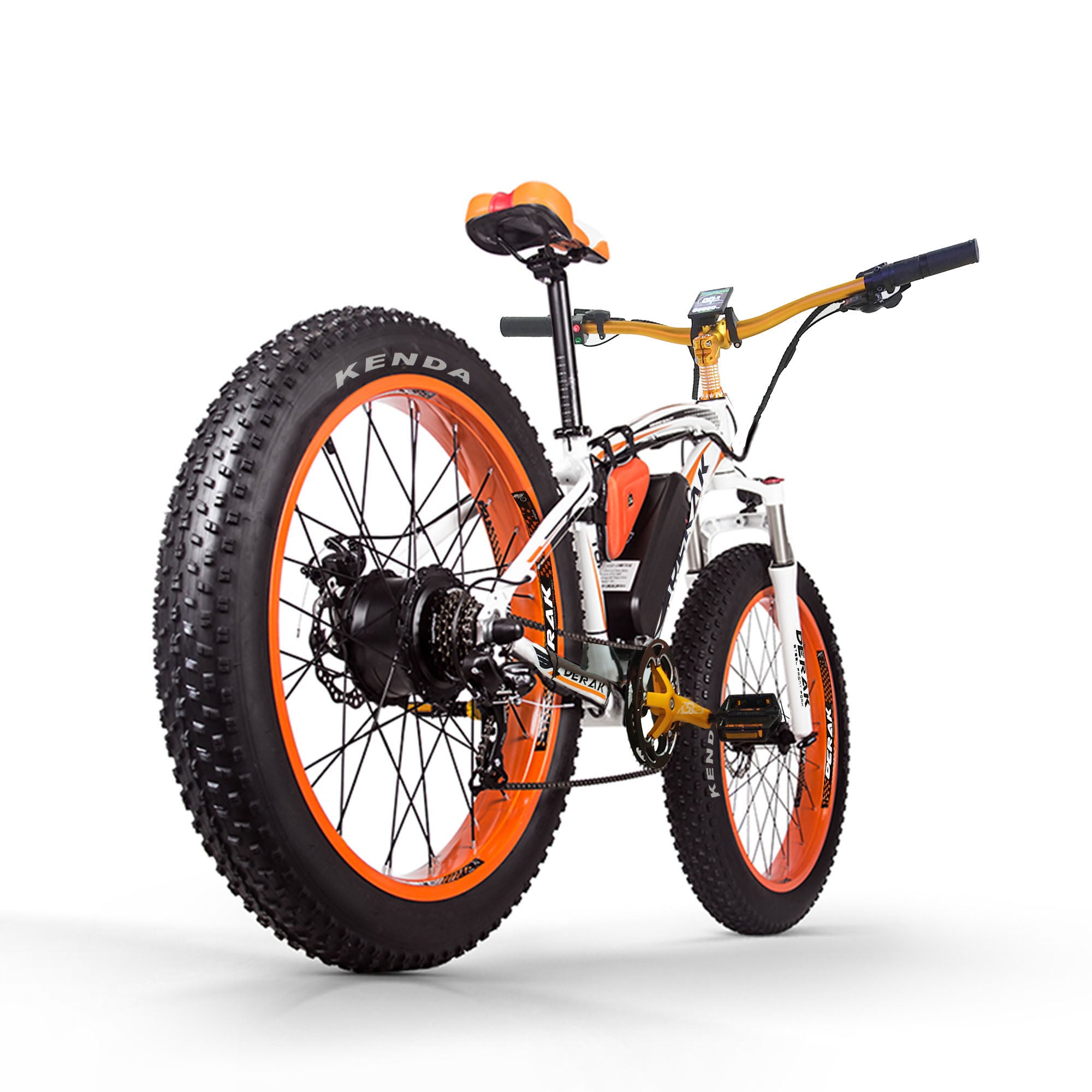 MTB E-BIKE Pro x-12 26 Inch 1000W 48V 17AH Pedal Assist Fat Tire -DerakBikes
