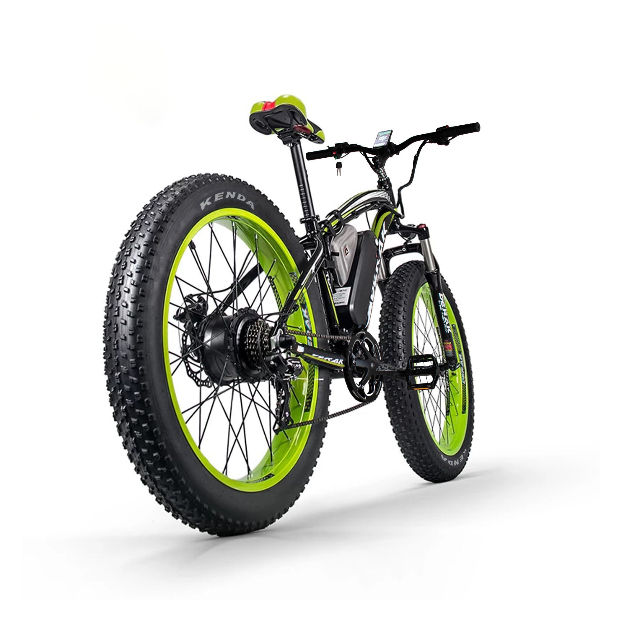 MTB E-BIKE Pro x-12 26 Inch 1000W 48V 17AH Pedal Assist Fat Tire -DerakBikes