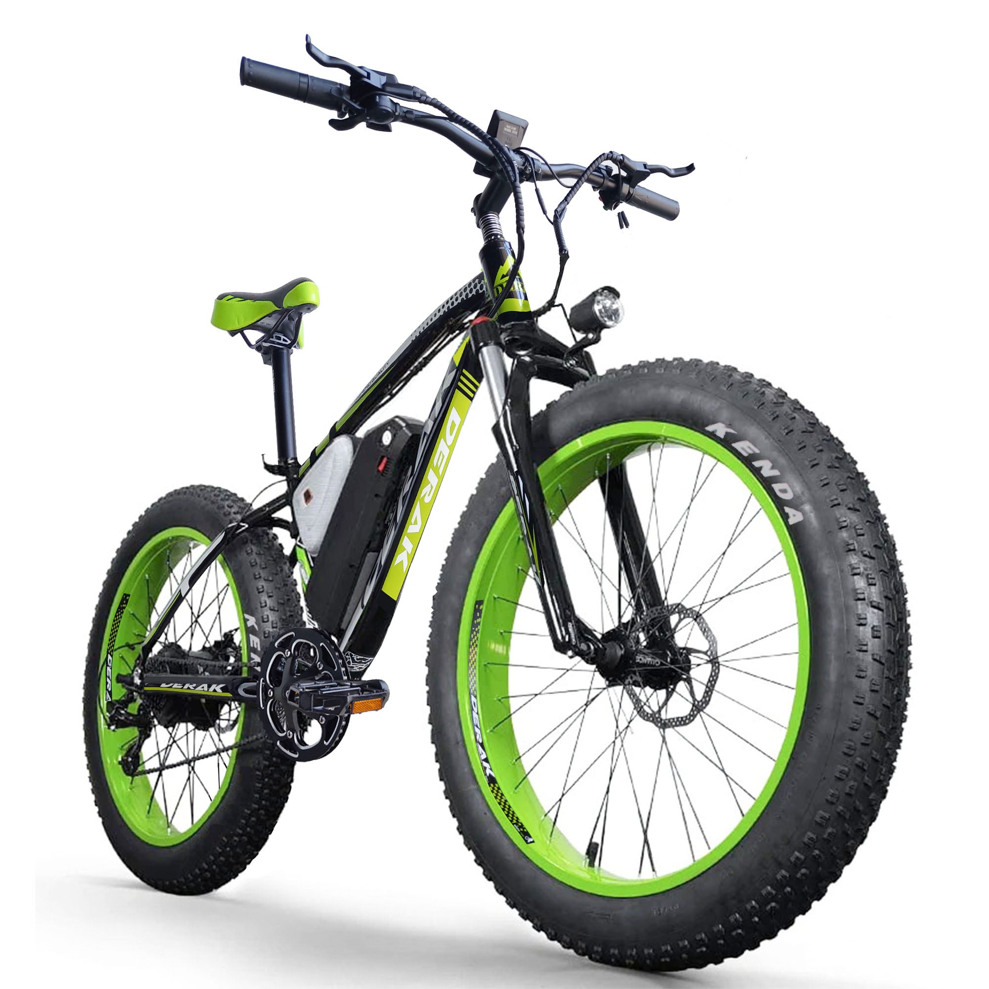 MTB E-BIKE Pro x-12 26 Inch 1000W 48V 17AH Pedal Assist Fat Tire -DerakBikes