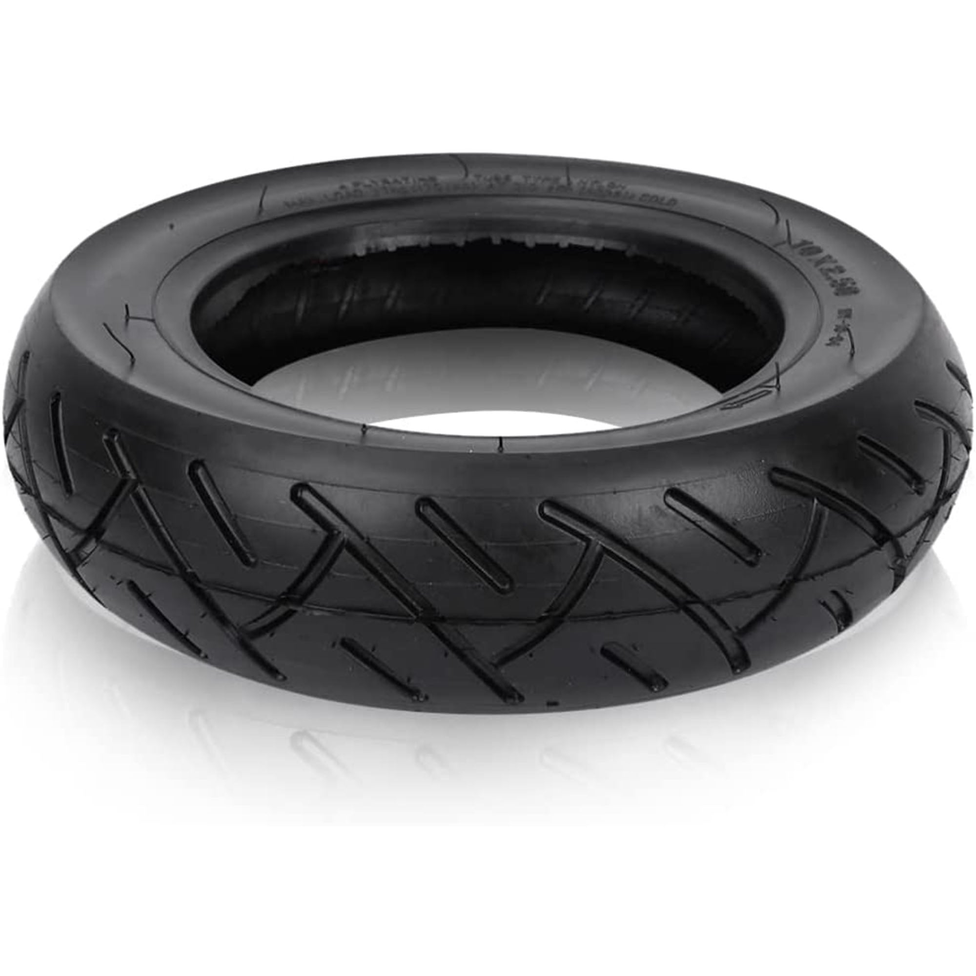 Electric Scooter Tire Inflatable Tyre,10X2.5Inch Outer Scooter Replacement Tire