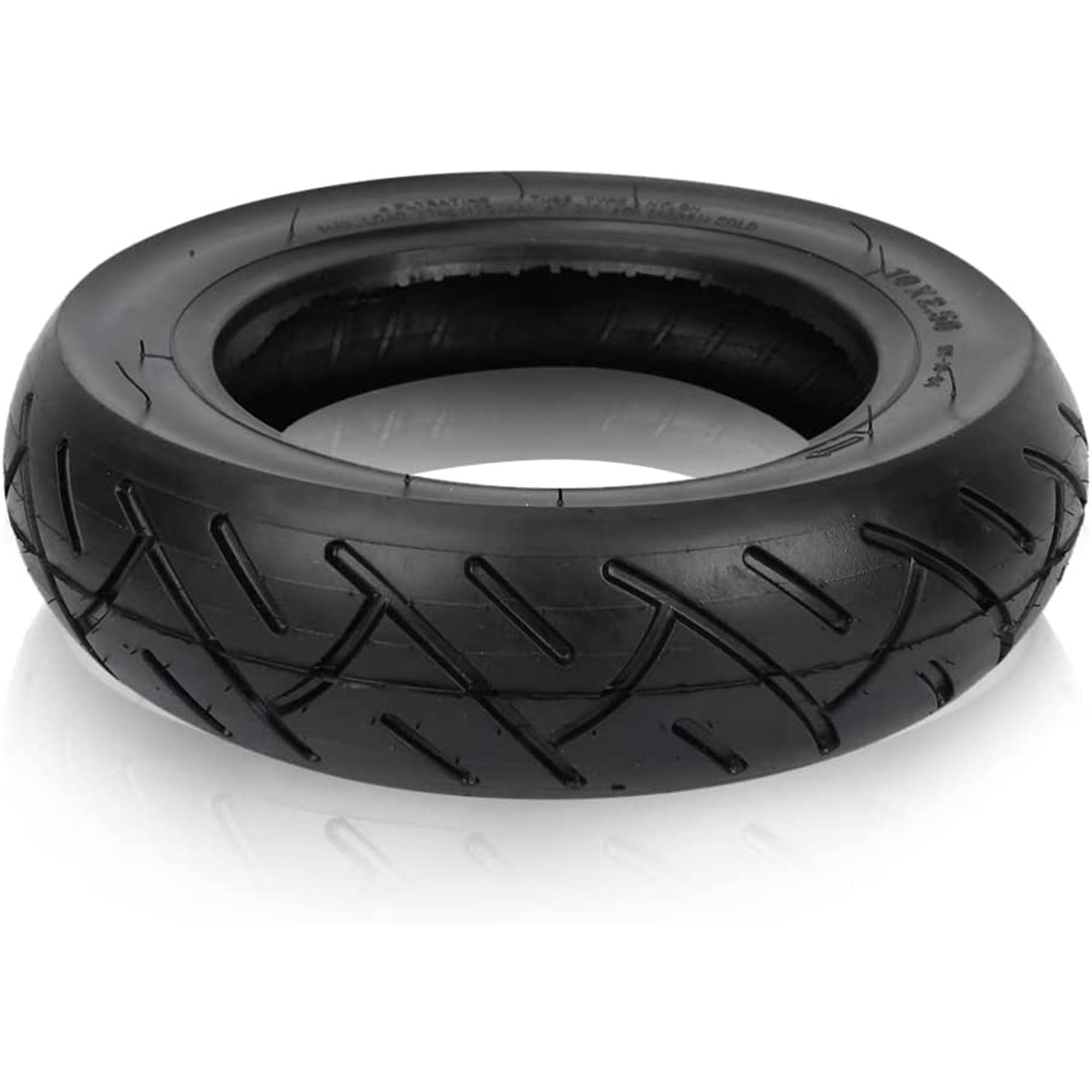 Electric Scooter Tire Inflatable Tyre,10X2.5Inch Outer Scooter Replacement Tire
