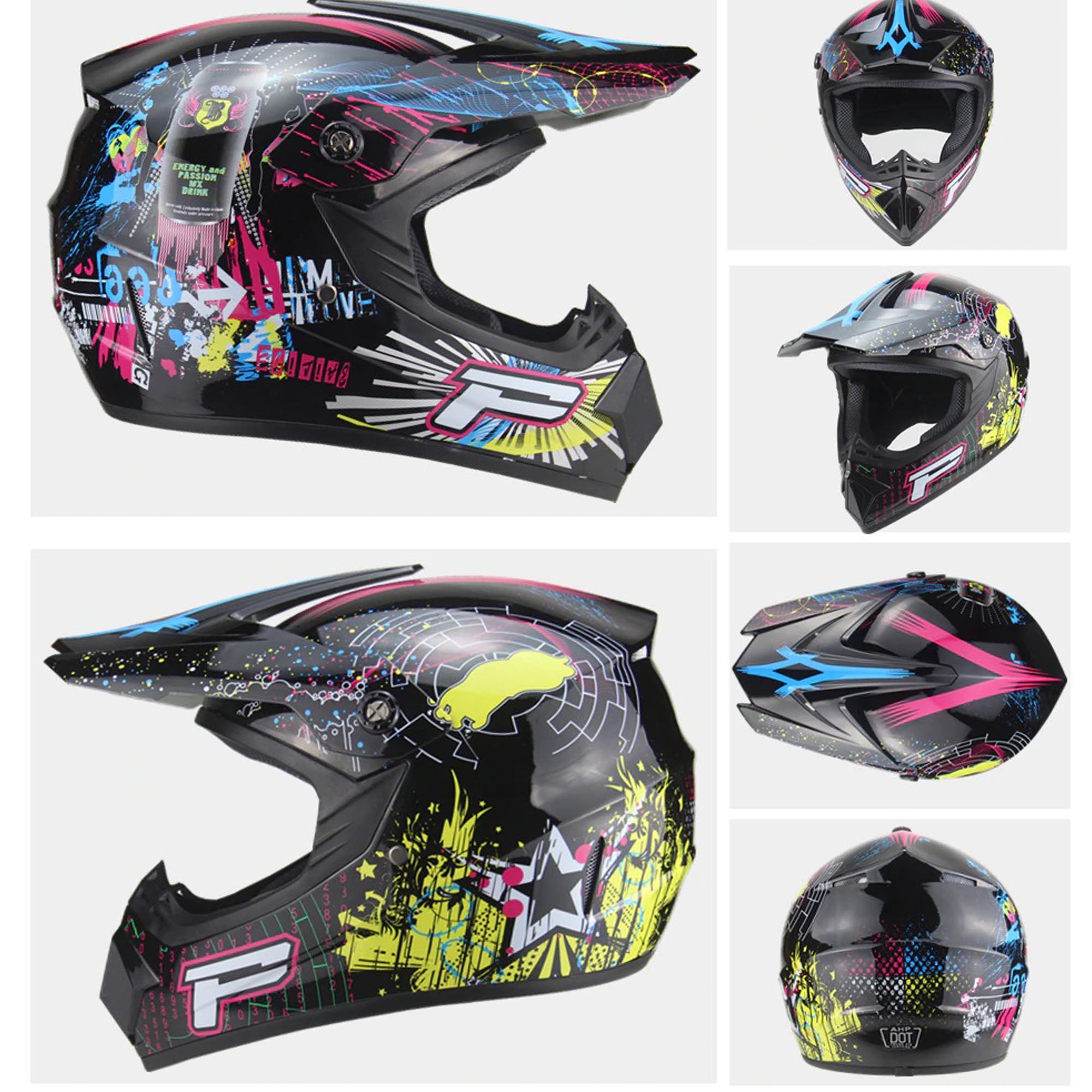 ahp motorcycle helmet 2018 Ultra-Light Weight Dirt Bike even under extreme conditions Bike Helmets Ahp Helmet AHP