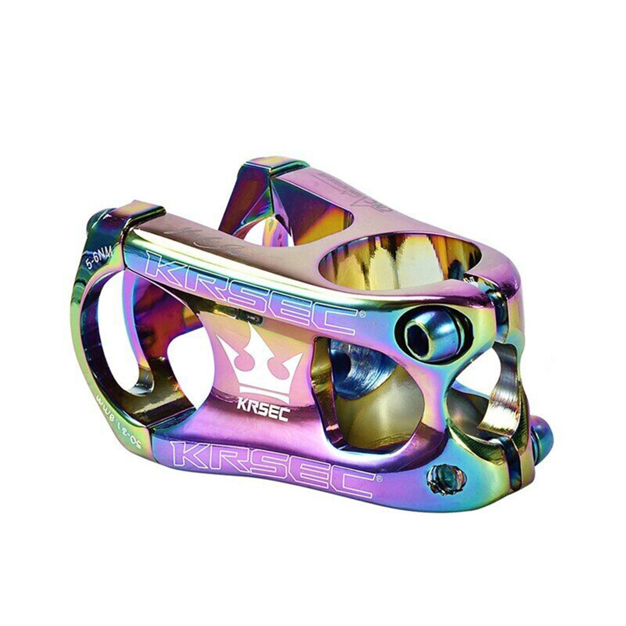 KRSEC Bicycle Aluminum bar Stems 28.631.850mm 0° MTB Road Bike short Stem