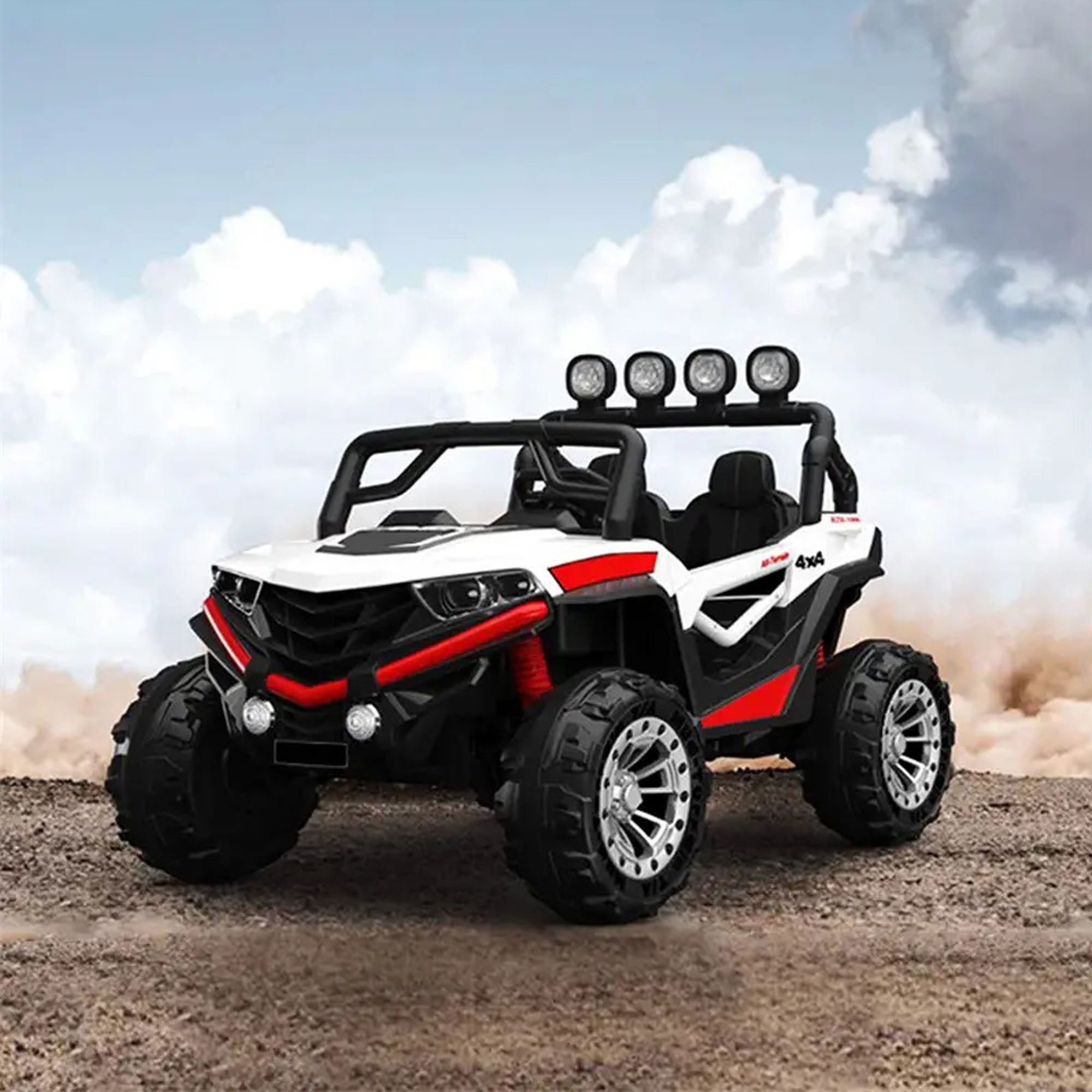 Ride On Electric Car Kids CL908 Leather Seat Eva Tire 2 Seater - DERAKBIKES