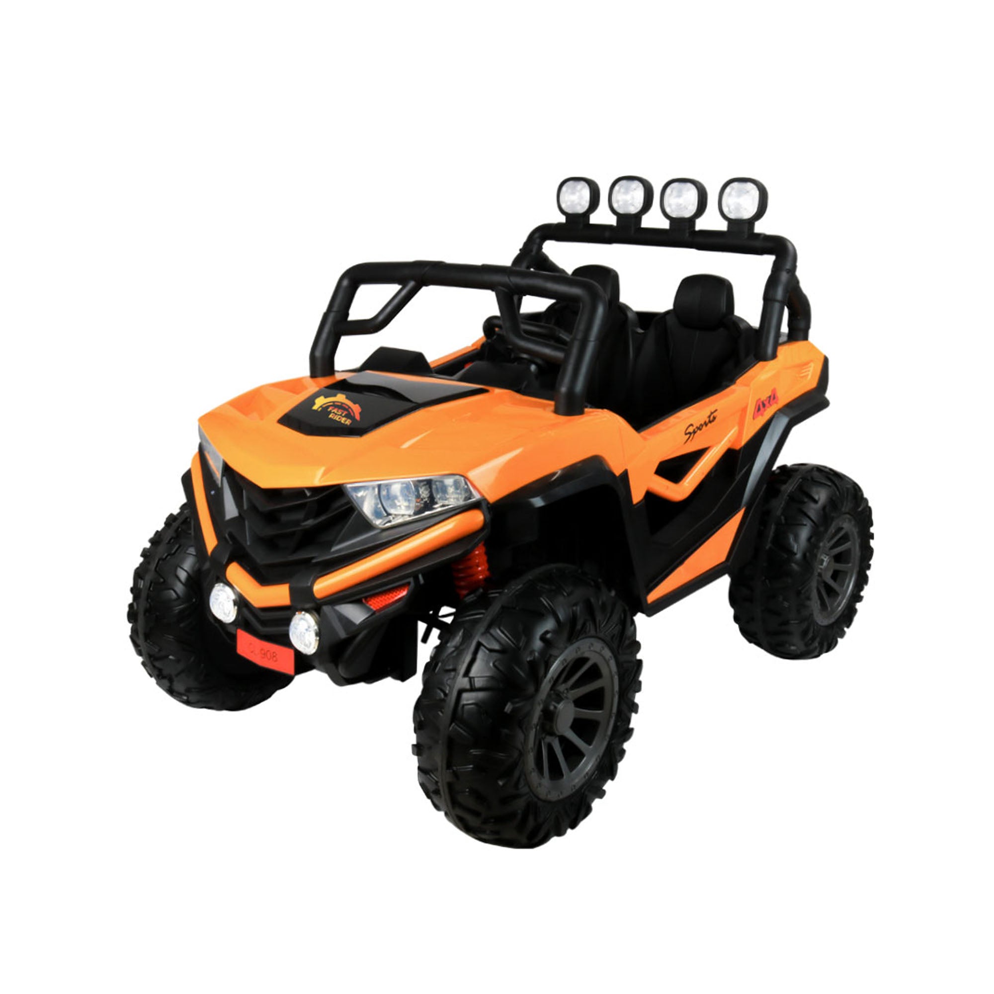 Ride On Electric Car Kids CL908 Leather Seat Eva Tire 2 Seater - DERAKBIKES