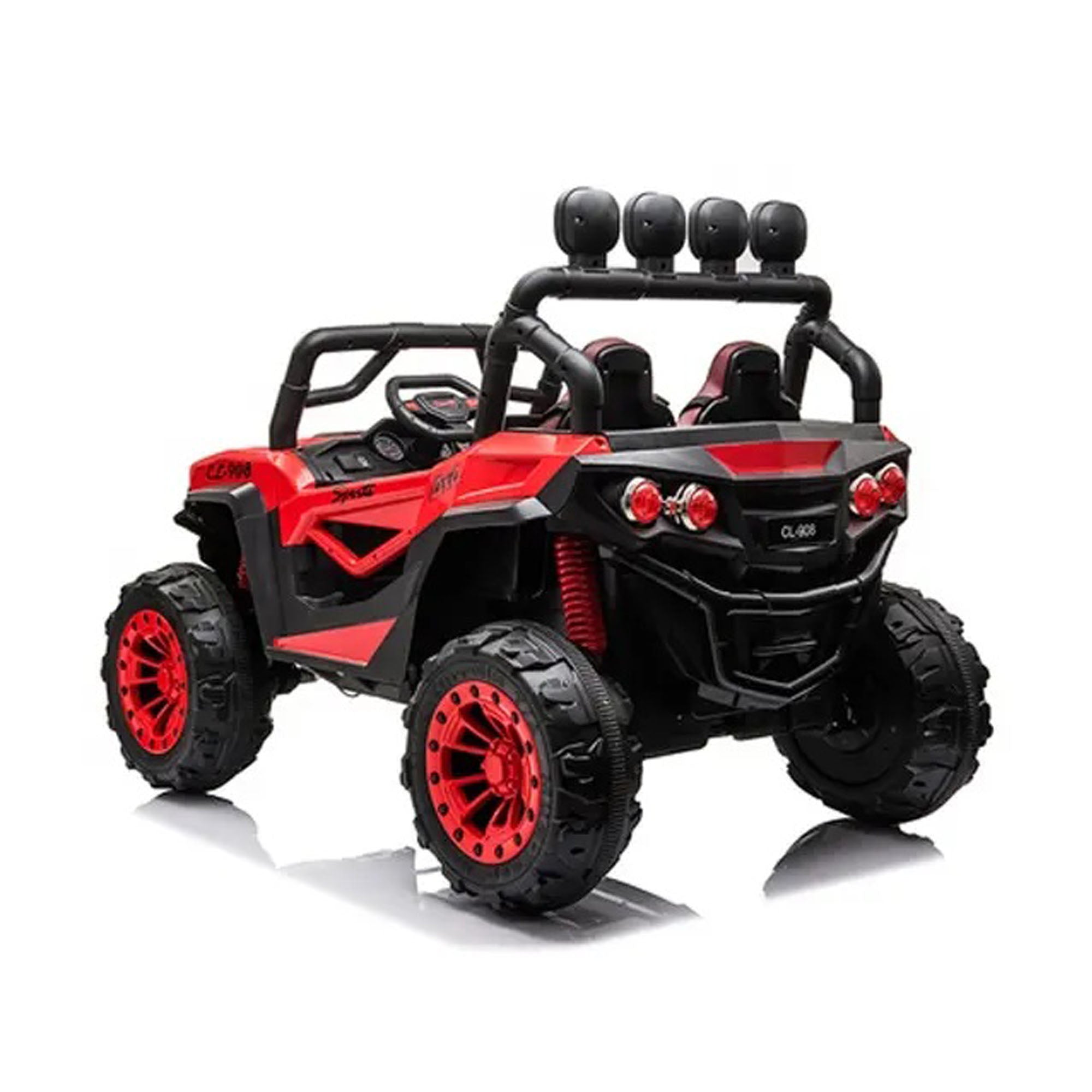 Ride On Electric Car Kids CL908 Leather Seat Eva Tire 2 Seater - DERAKBIKES