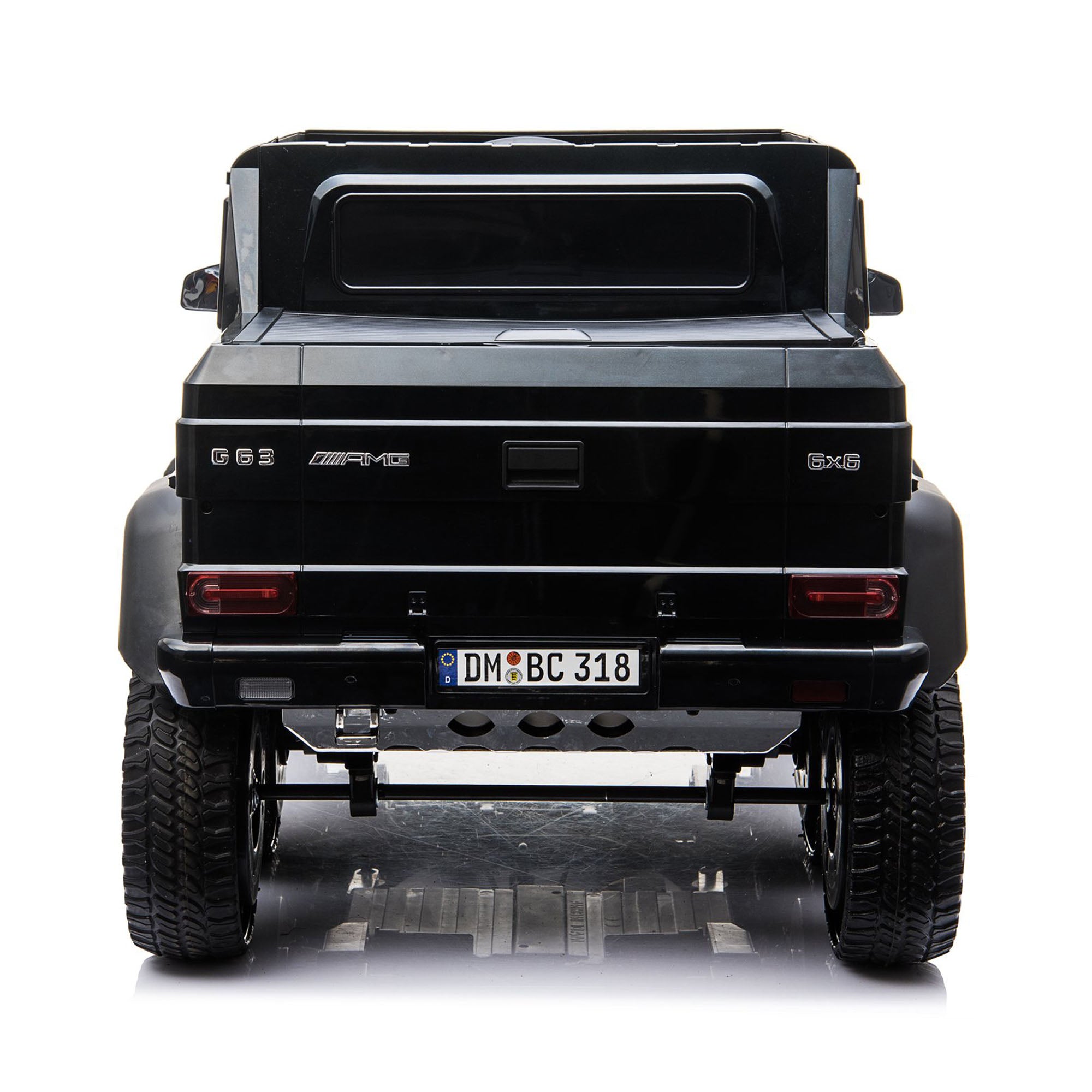 Licensed Mercedes Benz G63 6x6 Kids Ride On Car DMD318 Leather Seat EVA Tire