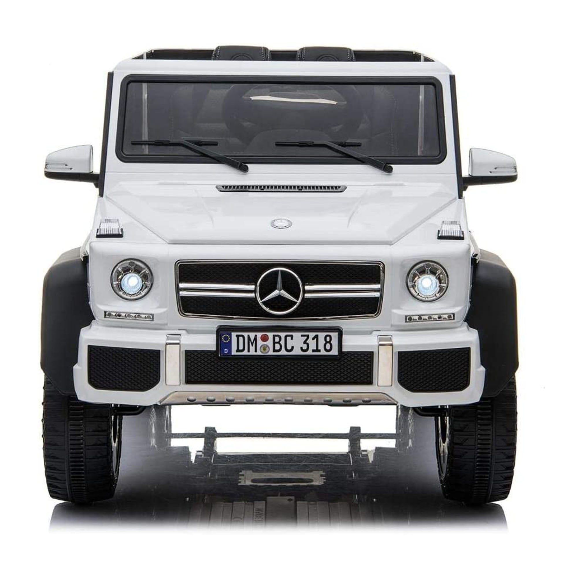 Licensed Mercedes Benz G63 6x6 Kids Ride On Car DMD318 Leather Seat EVA Tire