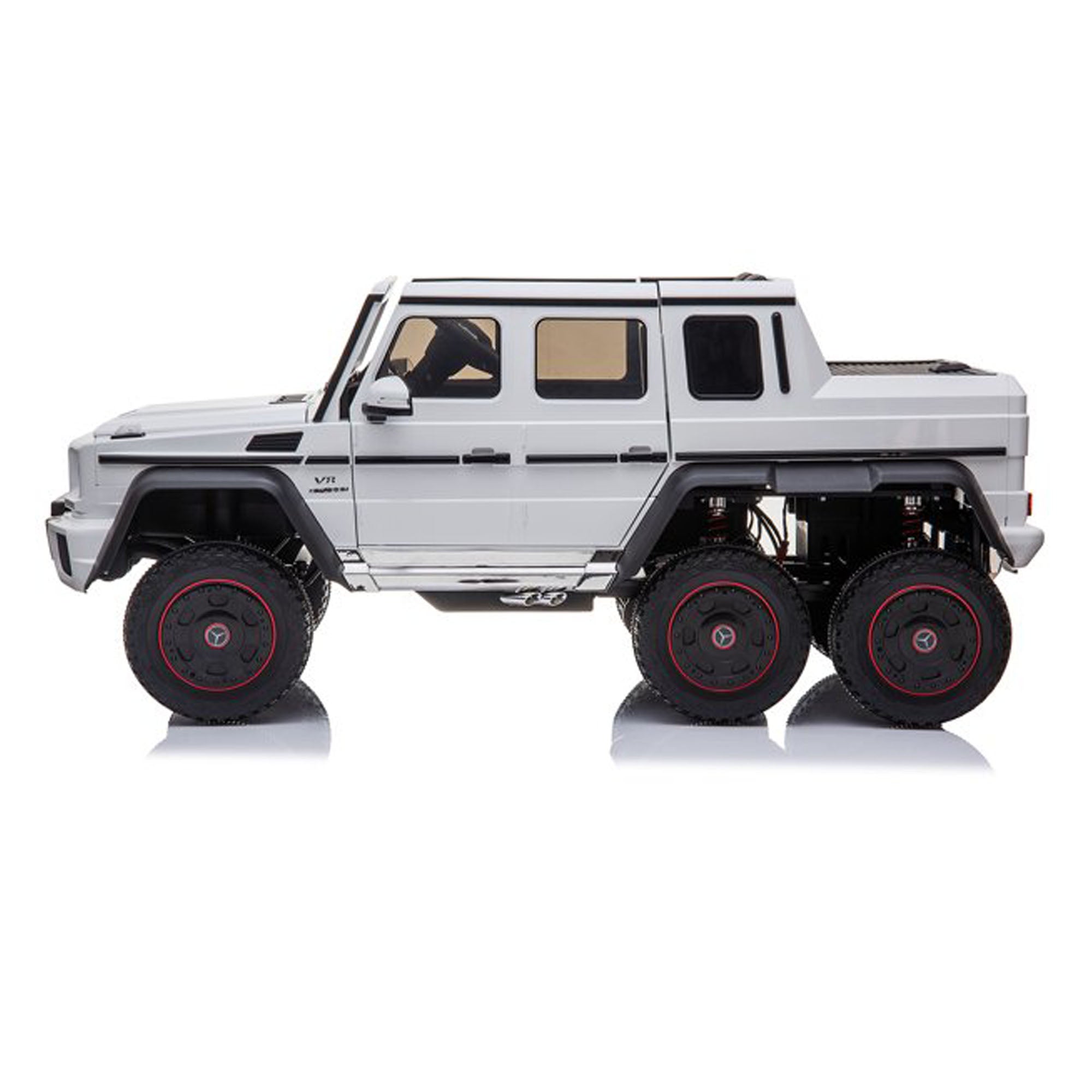 Licensed Mercedes Benz G63 6x6 Kids Ride On Car DMD318 Leather Seat EVA Tire