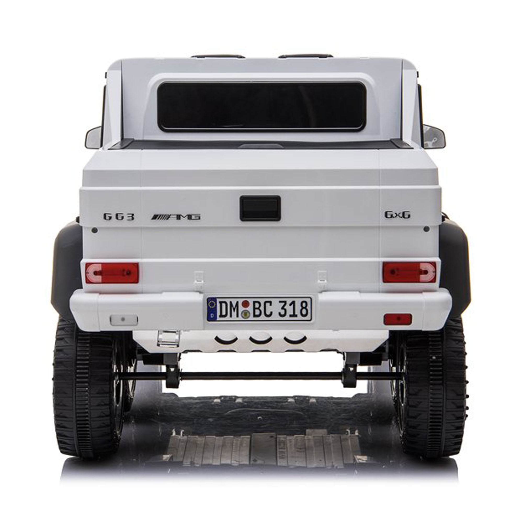 Licensed Mercedes Benz G63 6x6 Kids Ride On Car DMD318 Leather Seat EVA Tire