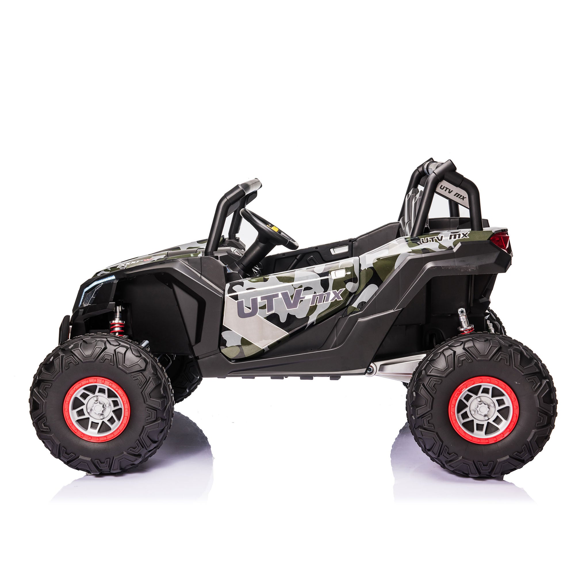 Ride On Electric Buggy XMX613 24v Army - DerakBikes