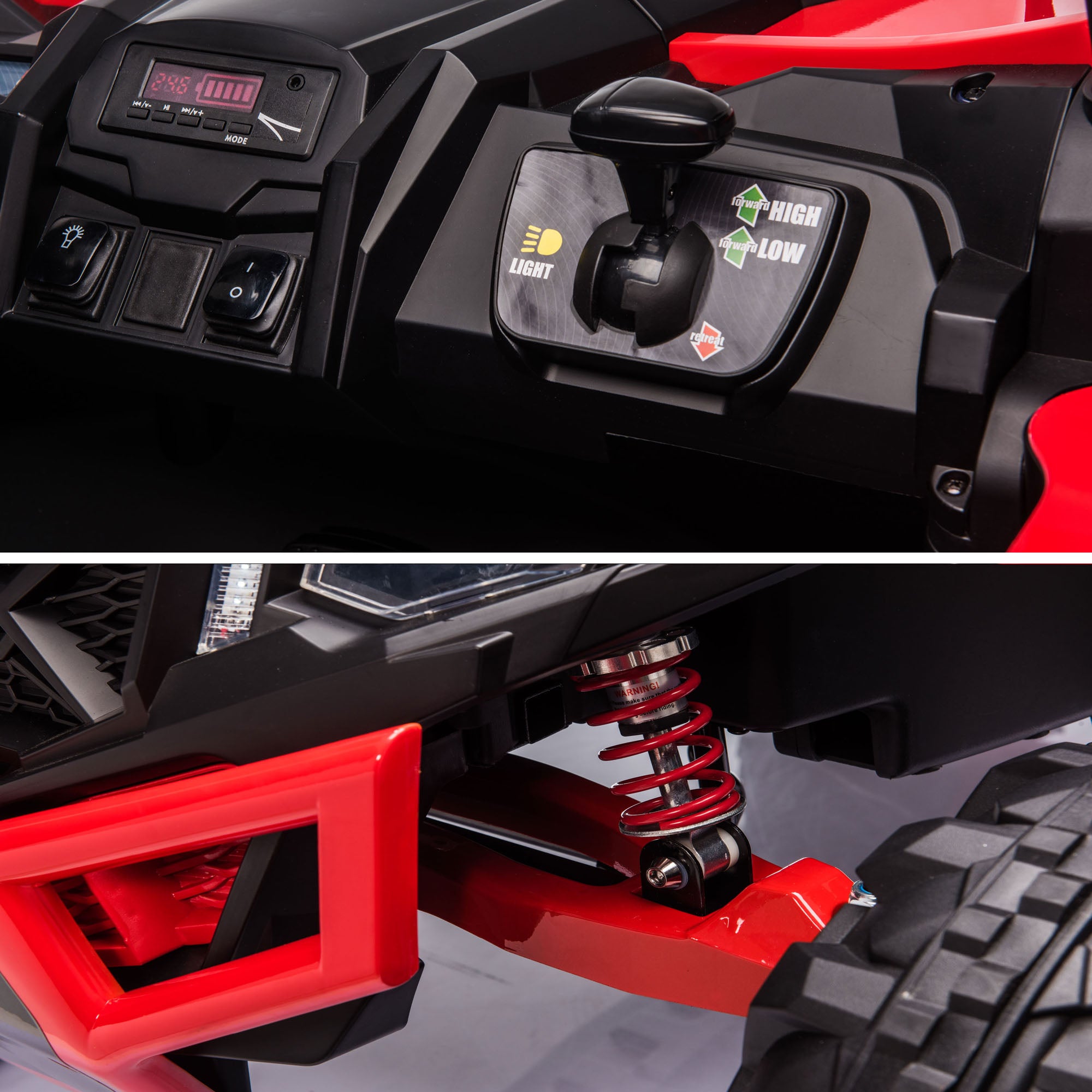 Ride On Electric Buggy XMX613 24v Army - DerakBikes