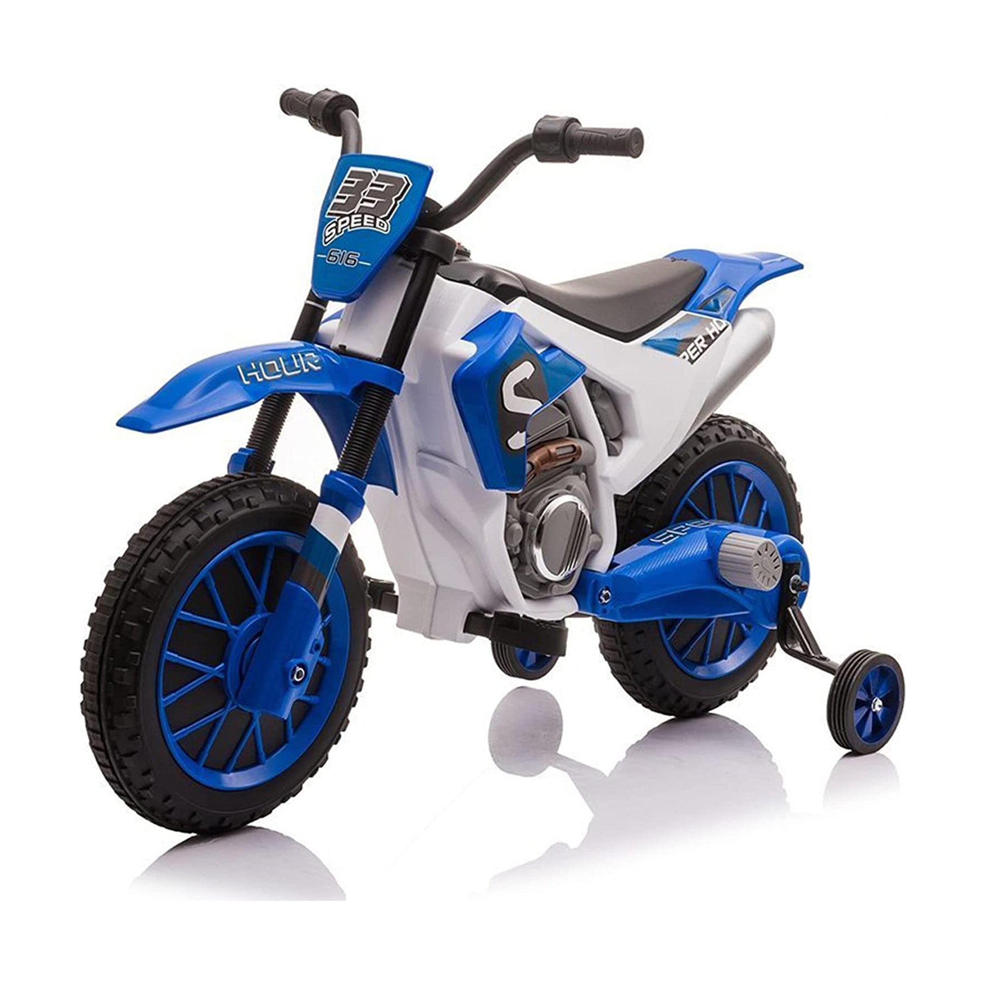 Ride on Kids Trail Motorbike XMX616 12V Blue - DerakBikes