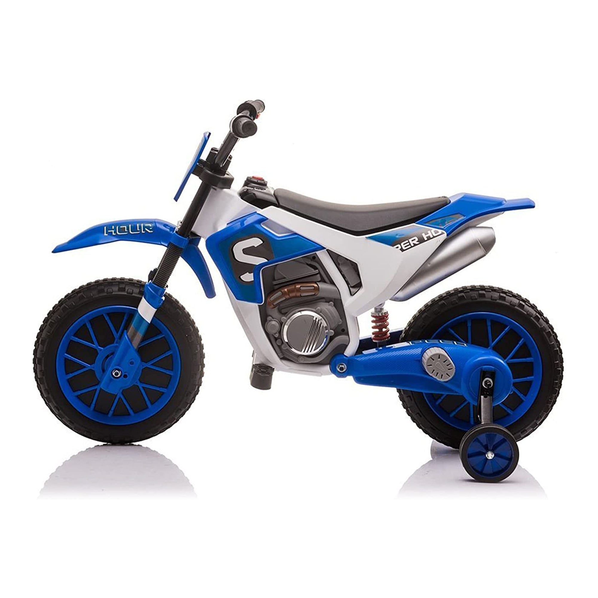 Ride on Kids Trail Motorbike XMX616 12V Blue - DerakBikes