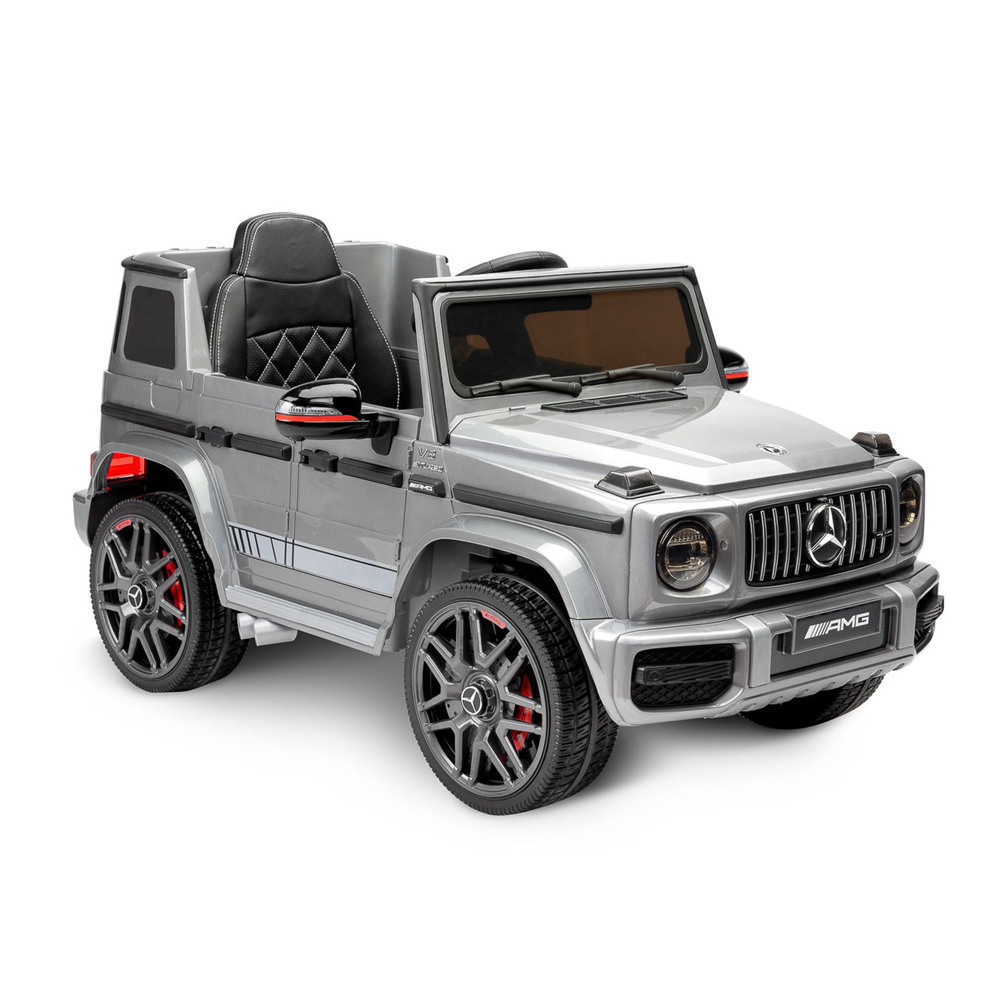 Ride On AMG G63 Mercedess Kids Painted EVA Wheals \ Leather Seat