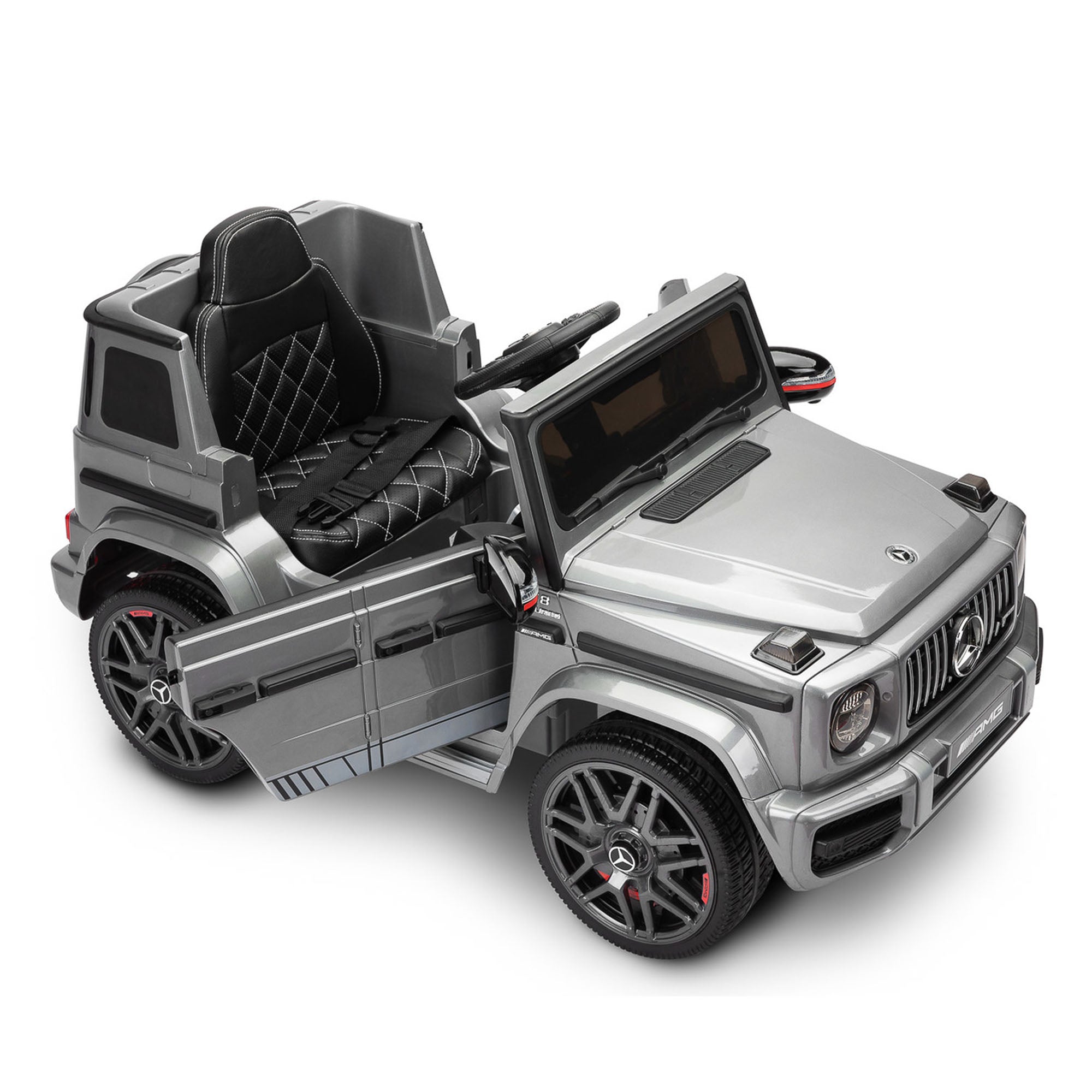 Ride On AMG G63 Mercedess Kids Painted EVA Wheals \ Leather Seat