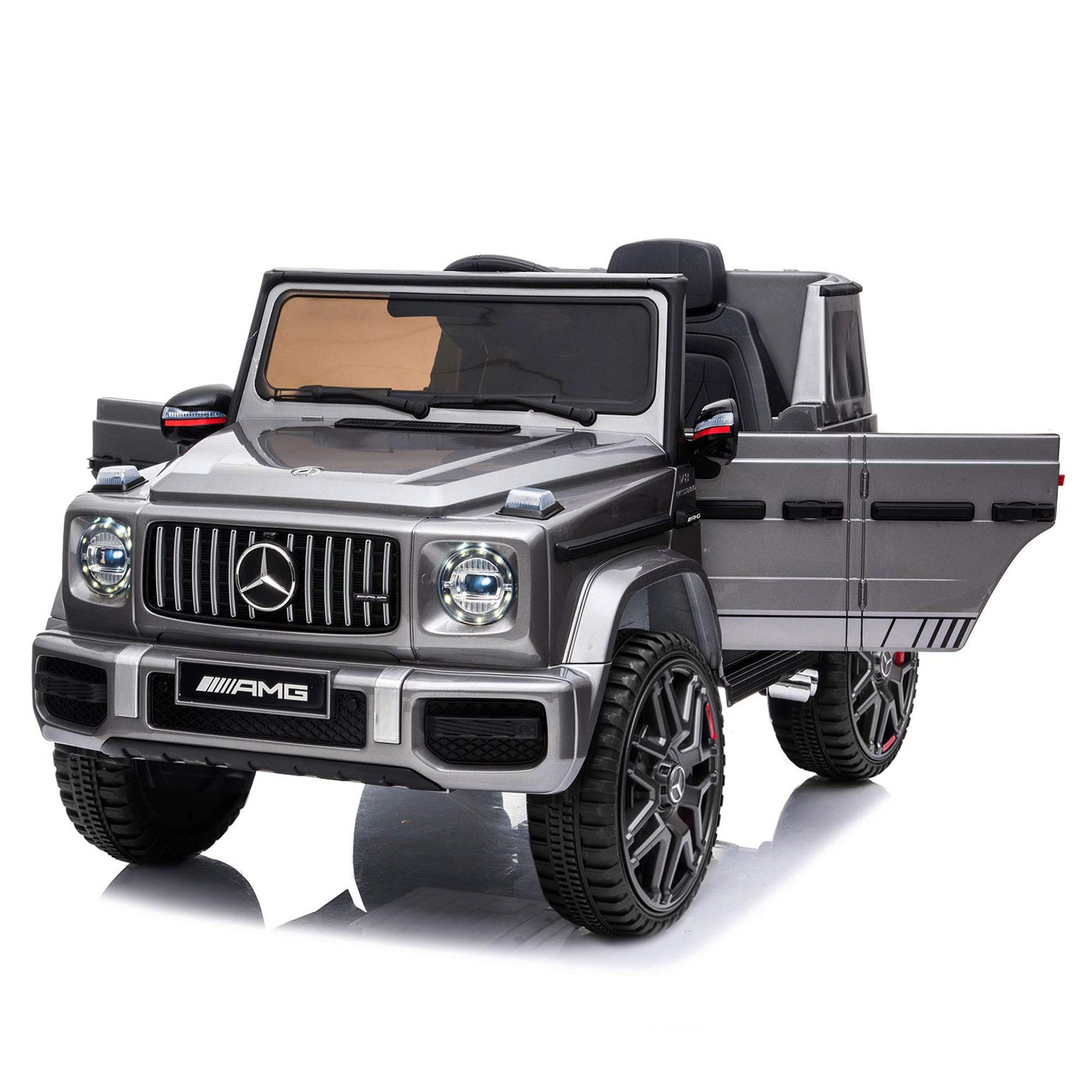 Ride On AMG G63 Mercedess Kids Painted EVA Wheals \ Leather Seat