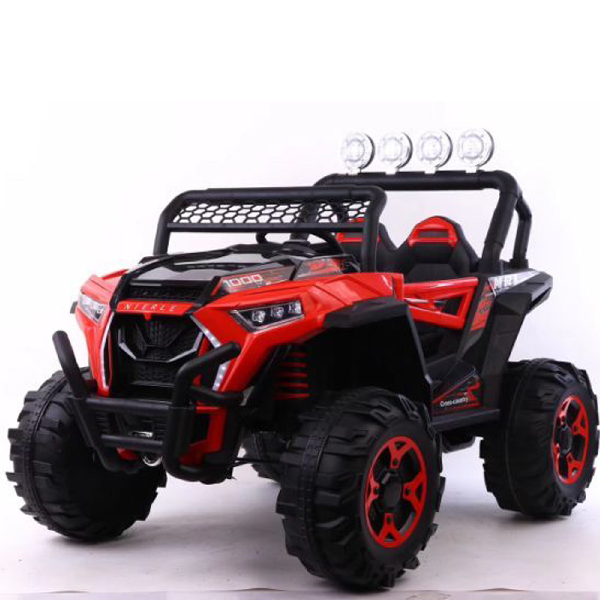 Ride On NEL-918 Electric Kids Car 4x4 Jeep 12V Leather Seat EVA Wheels