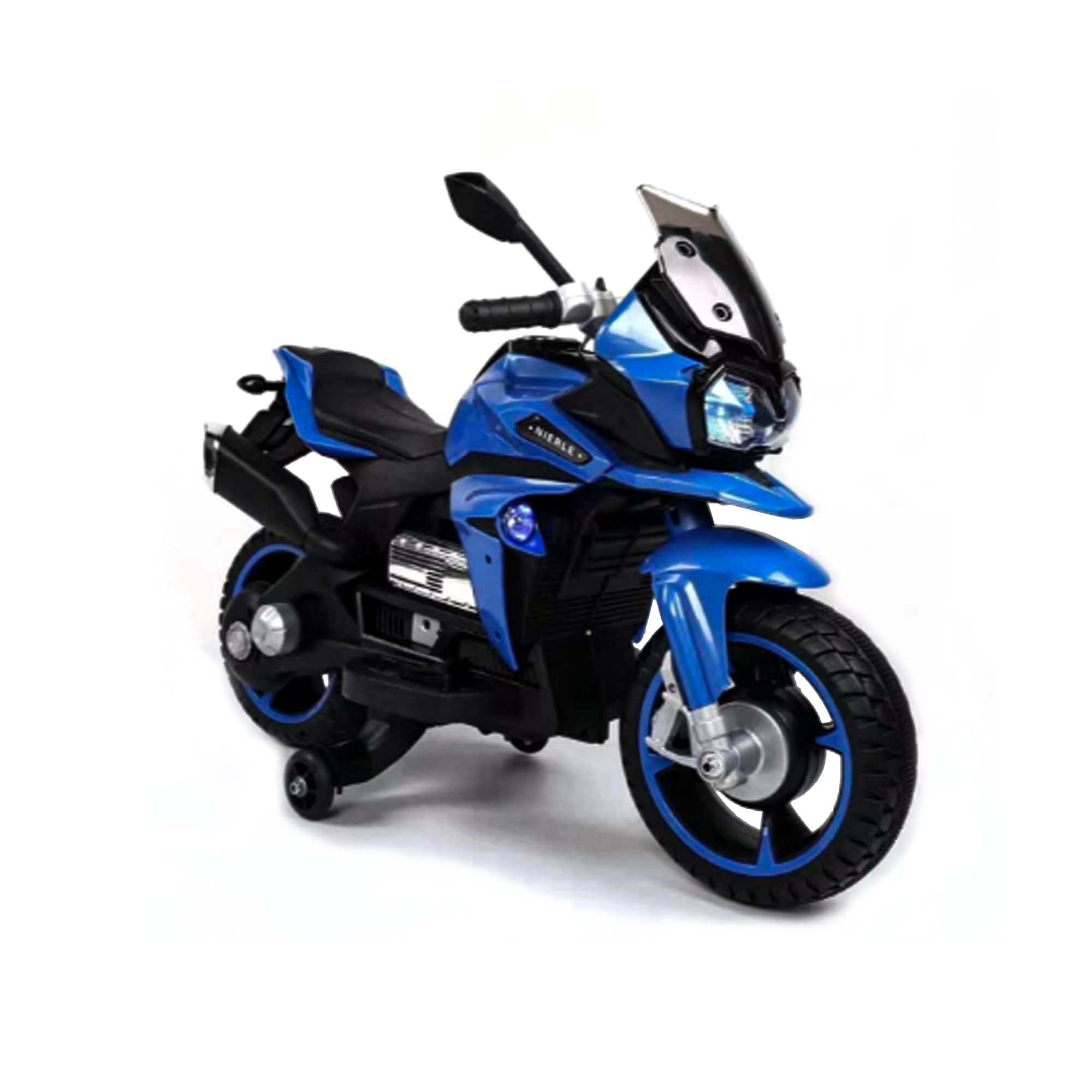 Ride On Electric Bike Kids NEL-R800GS Hand Race Blue