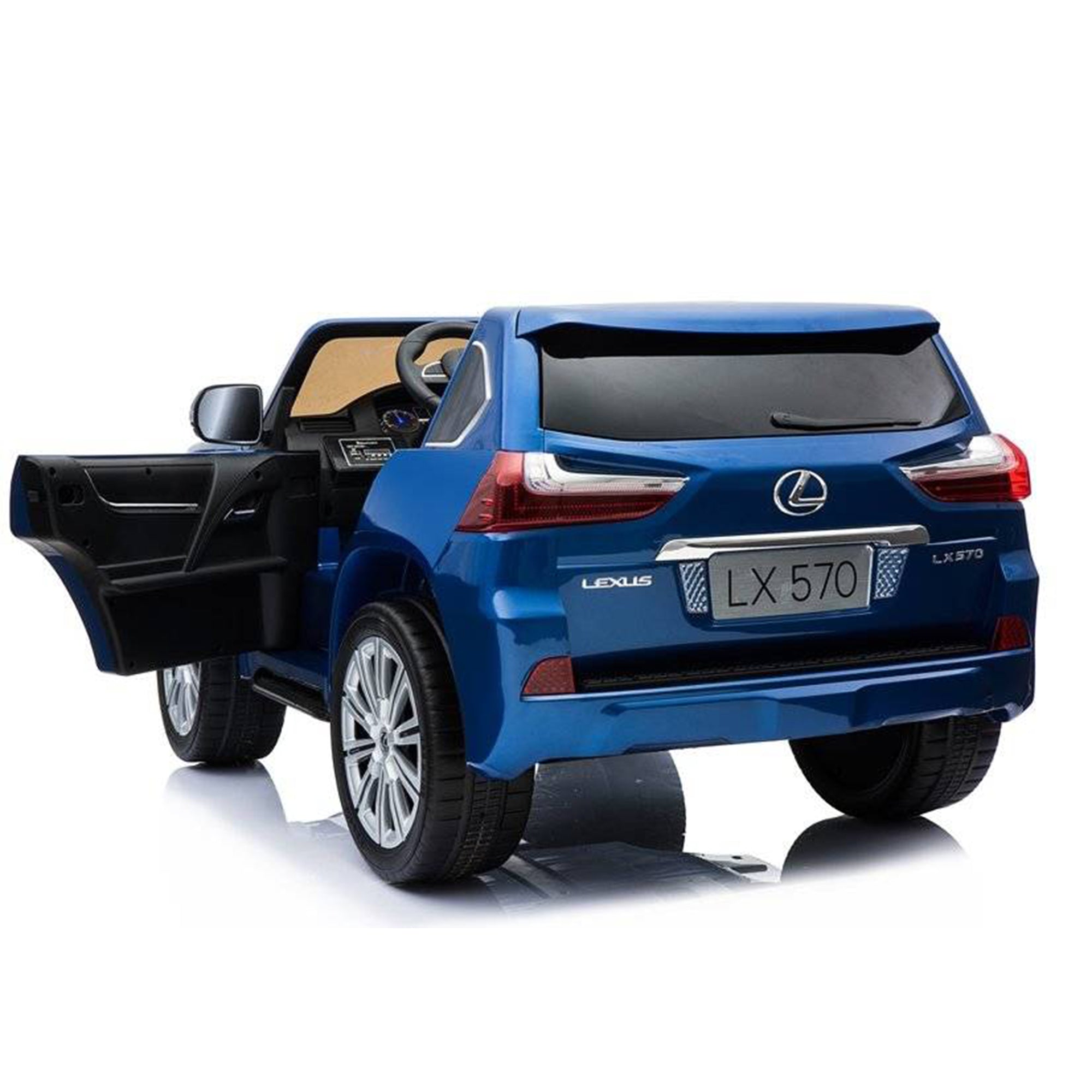 Licensed Luxury LX-570 Kids Electric Ride On Eva Plus Leather Painted