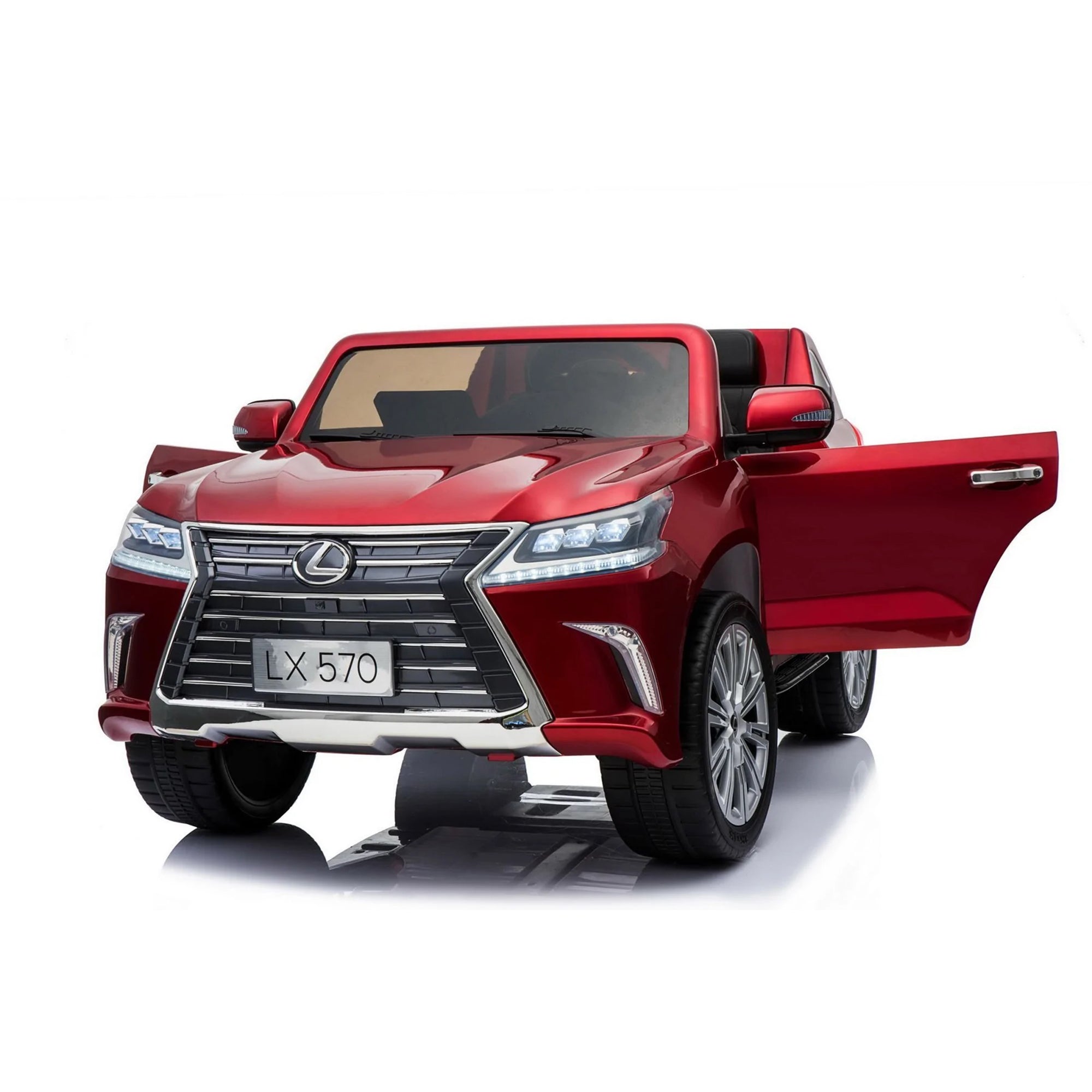 Licensed Luxury LX-570 Kids Electric Ride On Eva Plus Leather Painted