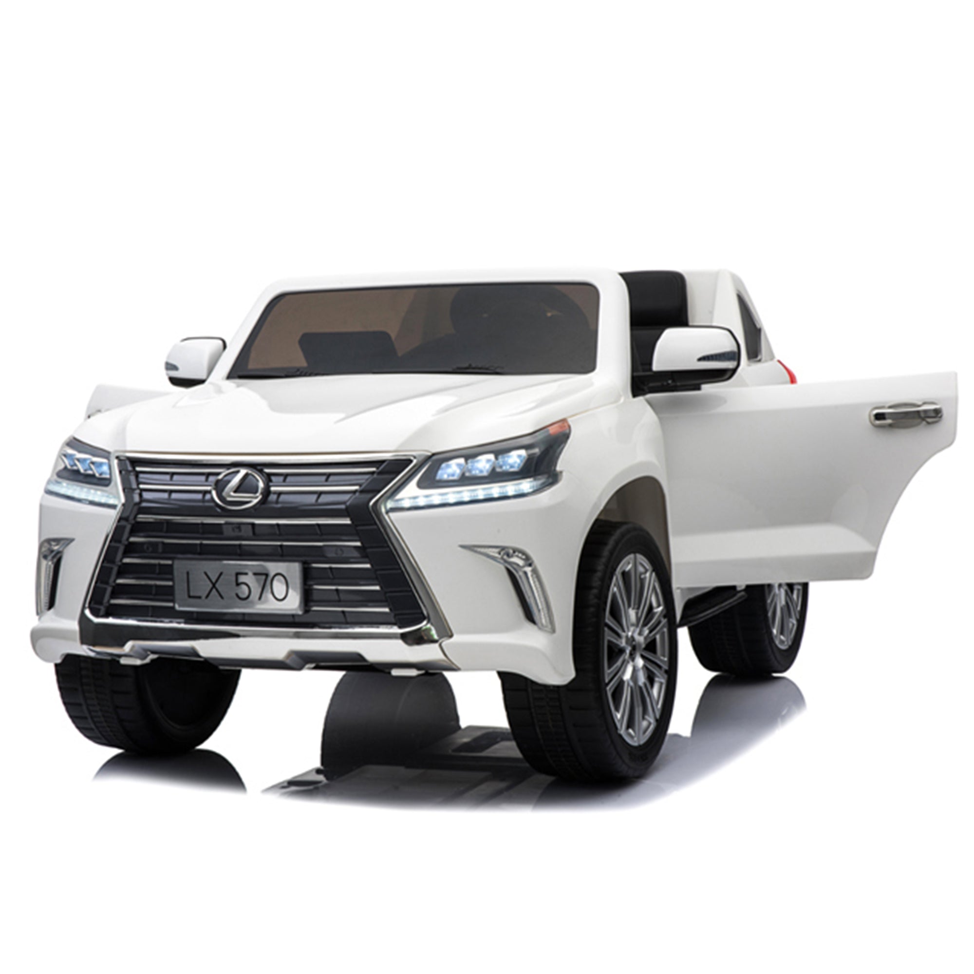 Licensed Luxury LX-570 Kids Electric Ride On Eva Plus Leather Painted