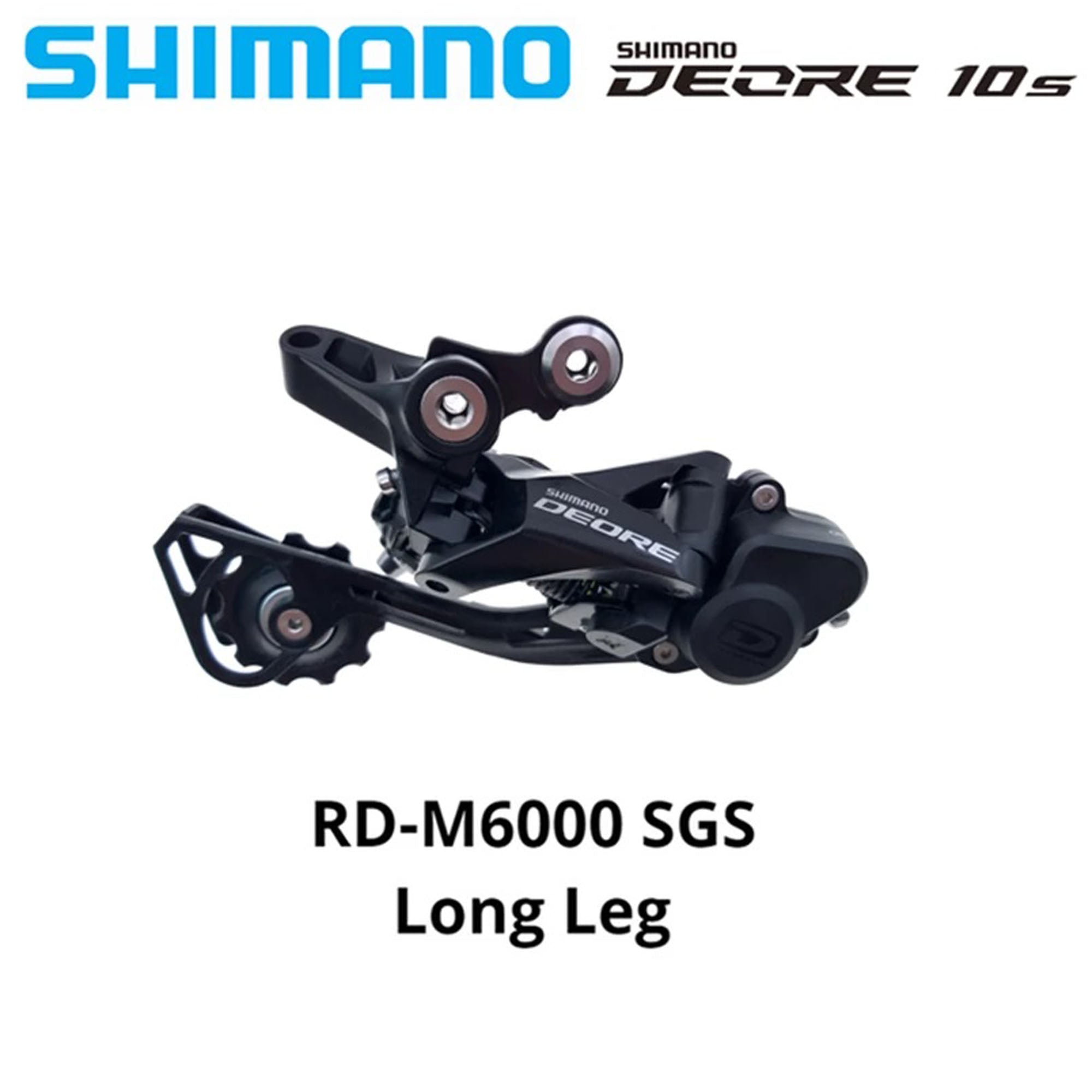Shimano DEORE RD-M6000 10SP Rear Derailleur SGS - DerakBikes