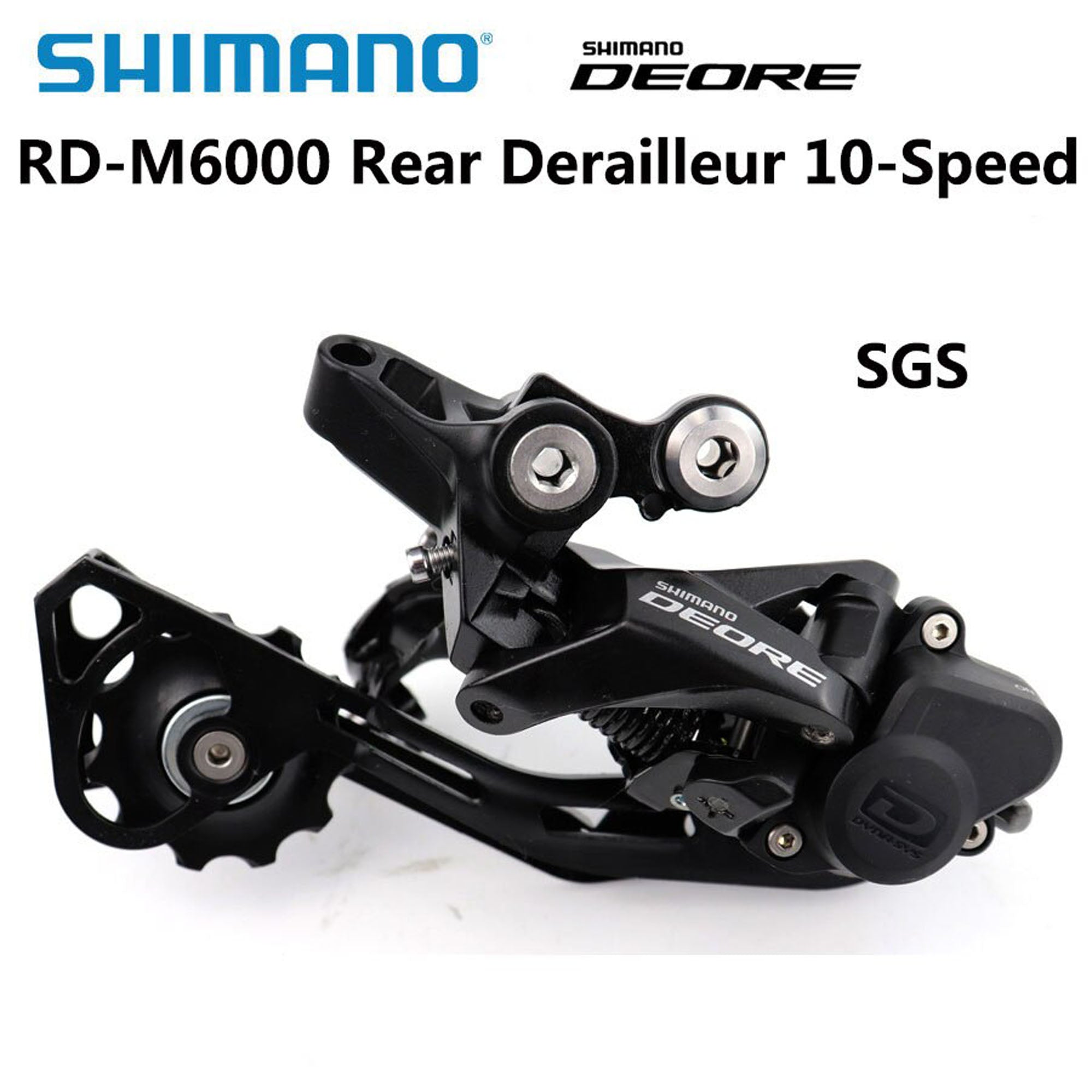 Shimano DEORE RD-M6000 10SP Rear Derailleur SGS - DerakBikes
